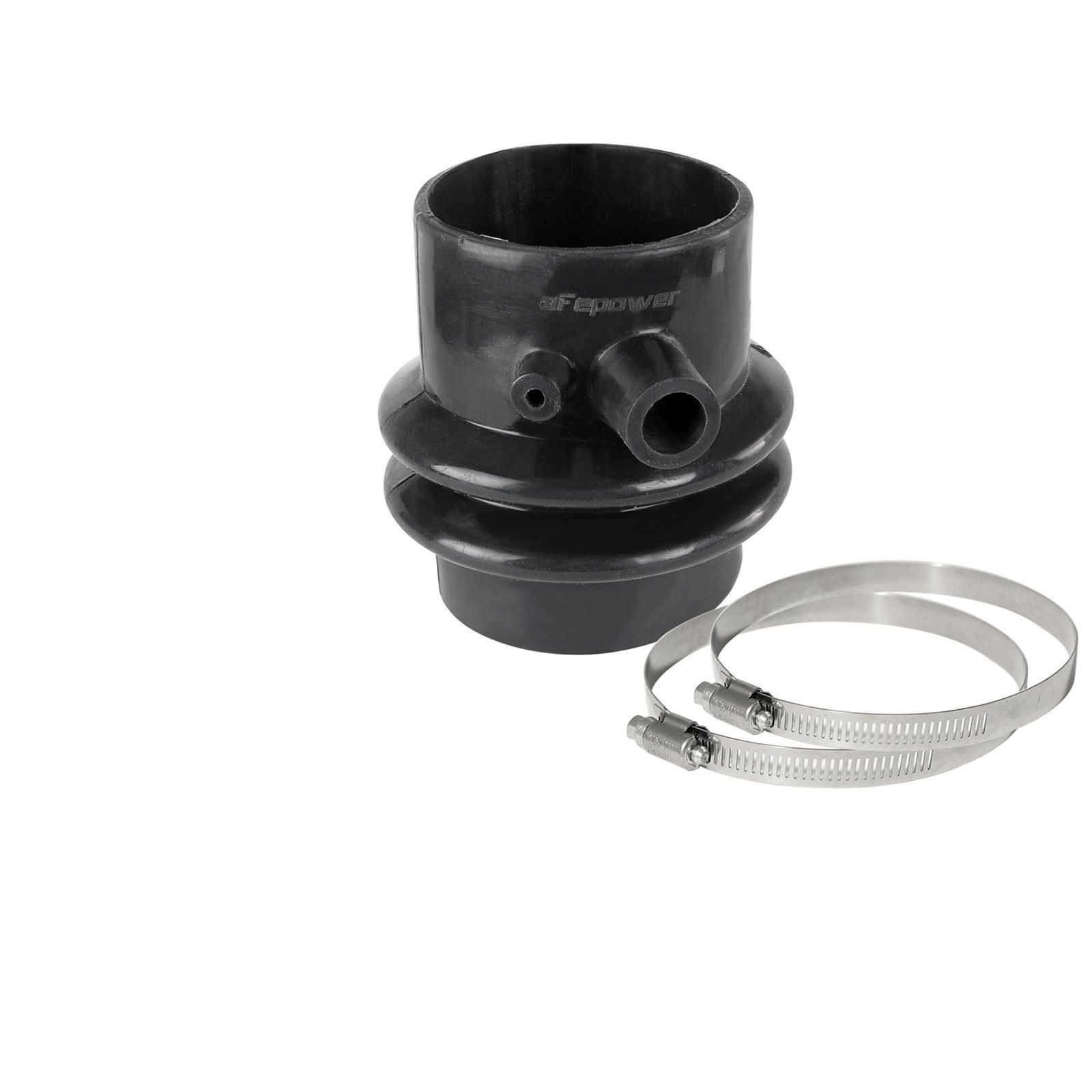 Magnum FORCE AFE-59-00110 Cold Air Intake System Spare Parts Kit (3-1/4 IN ID x 4-1/2 IN L) Straight Bellow-Coupler - Black