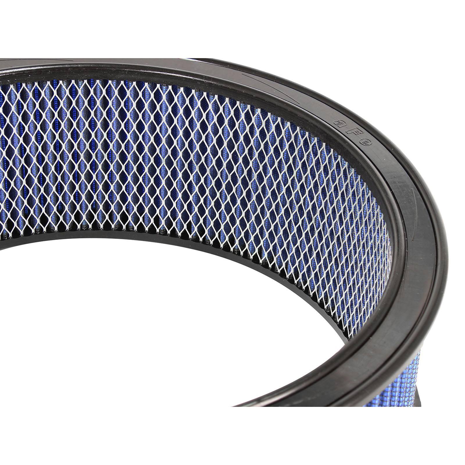 aFe Power AFE-18-11406 Magnum FLOW Round Racing Air Filter w/ Pro 5R Media 14 IN OD x 12 IN ID x 5 IN H w/ Expanded Metal - Image 3