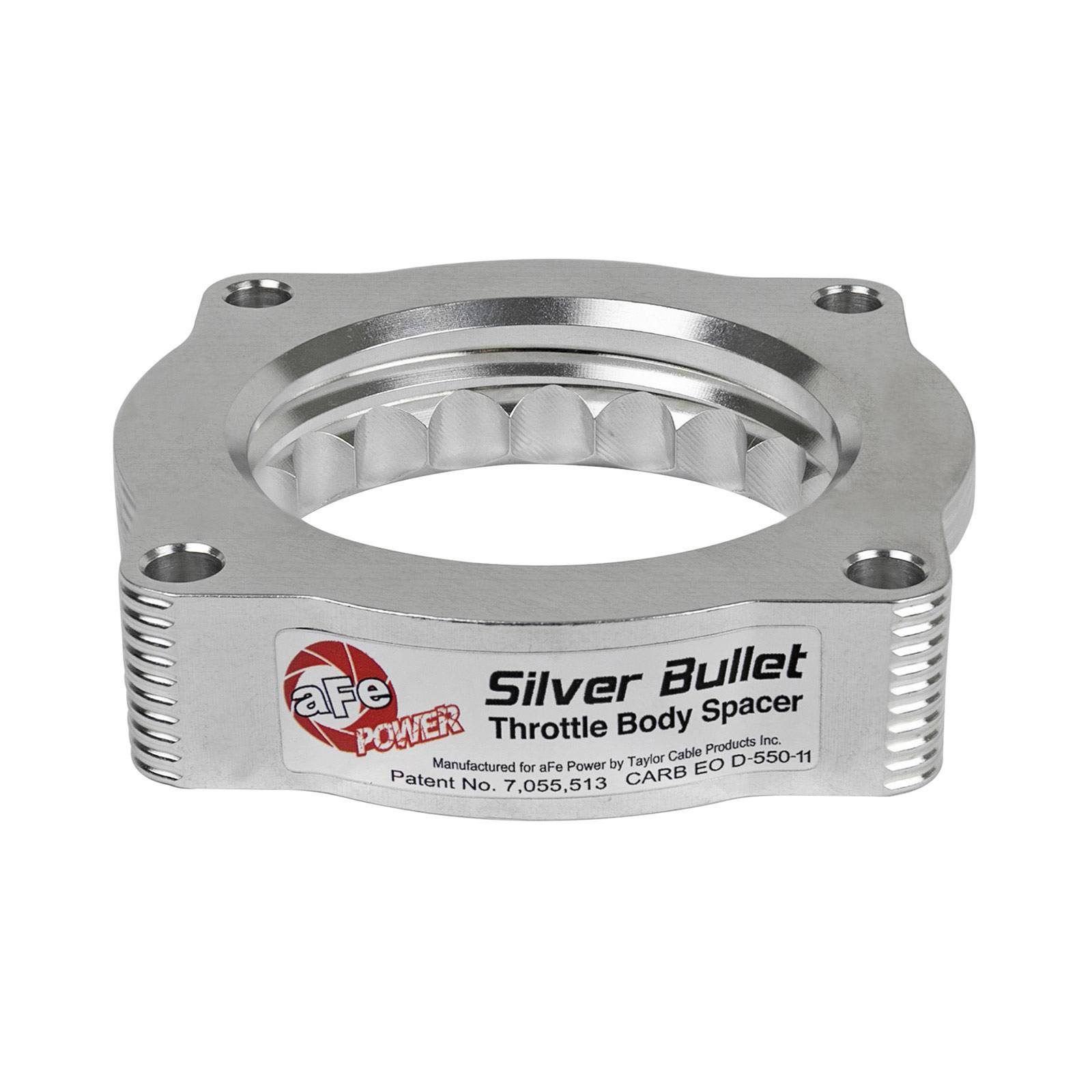 aFe Power AFE-46-31001 Silver Bullet Throttle Body Spacer Kit BMW X5 (E53) 04-06 V8-4.4/4.6L M62/N62 – view 3