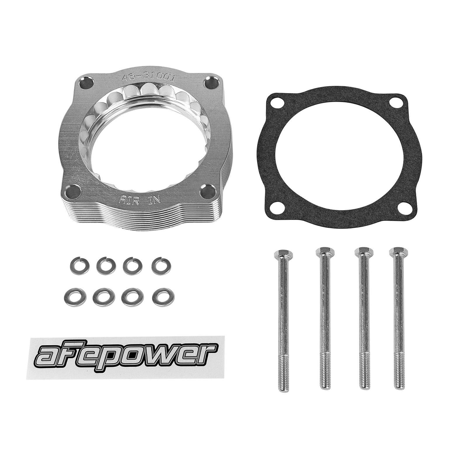 aFe Power AFE-46-31001 Silver Bullet Throttle Body Spacer Kit BMW X5 (E53) 04-06 V8-4.4/4.6L M62/N62 – view 5