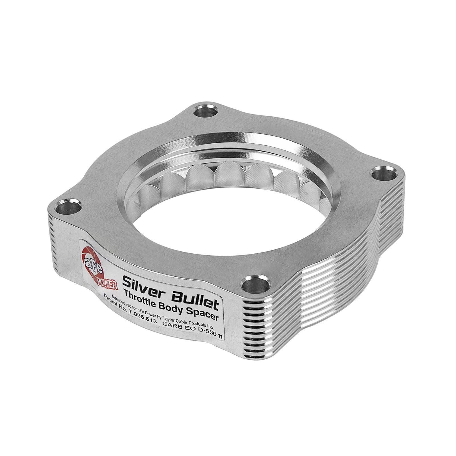 aFe Power AFE-46-31001 Silver Bullet Throttle Body Spacer Kit BMW X5 (E53) 04-06 V8-4.4/4.6L M62/N62