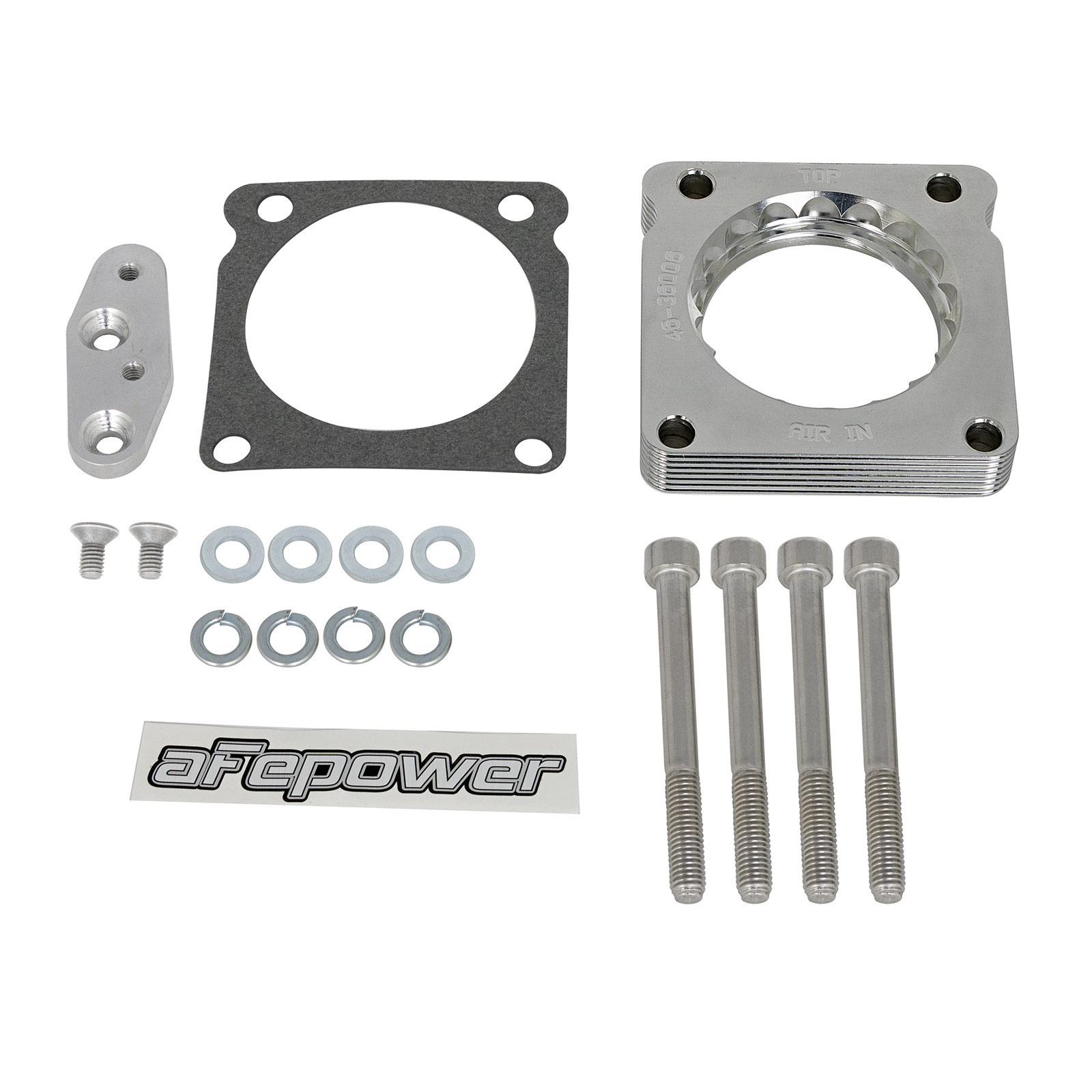 aFe Power AFE-46-36006 Silver Bullet Throttle Body Spacer Kit Nissan Patrol (Y61) 01-16 L6-4.8L - Image 6