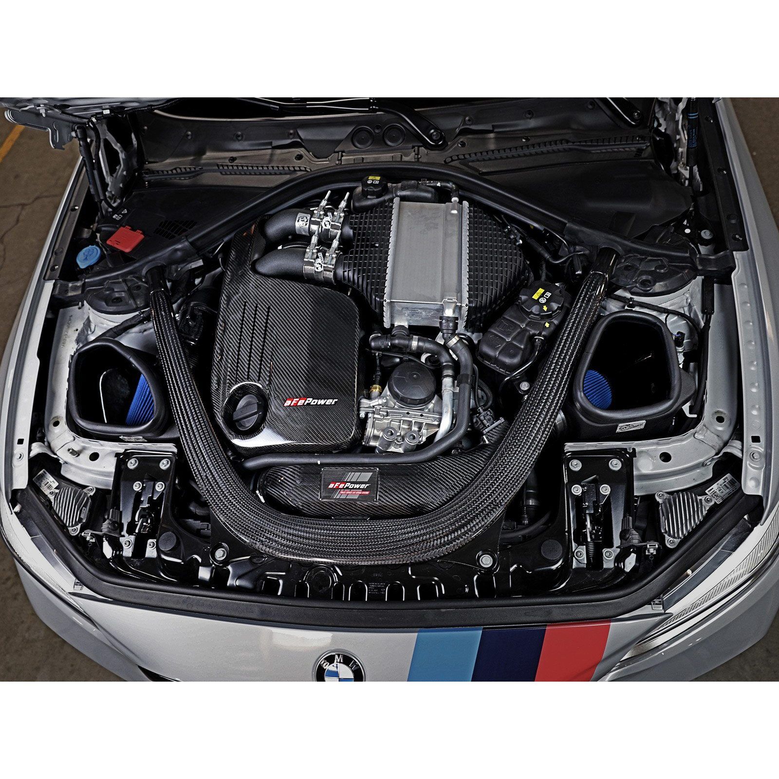 aFe Power AFE-57-10006R Track Series Stage-2 Carbon Fiber Intake System w/ Pro 5R Media BMW M2 Competition (F87) 19… – view 3