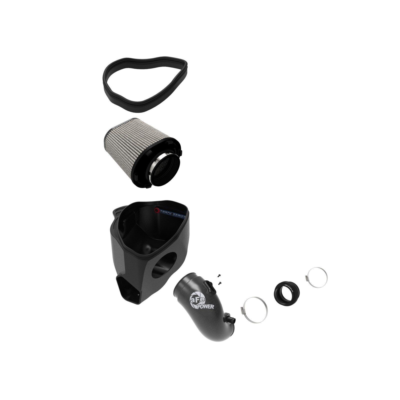 Track Series Carbon Fiber Cold Air Intake System w/ Pro DRY S Filter