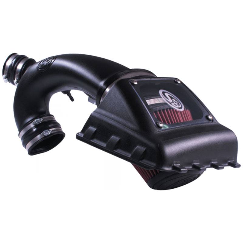 S&B 75-5067 Cold Air Intake For 11-14 Ford F150 V6-3.5L Ecoboost Oiled Cotton Cleanable Red