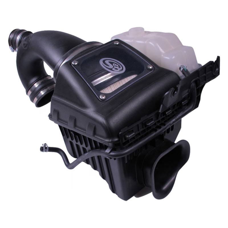S&B Cold Air Intake For 11-14 Ford F150 V6-3.5L Ecoboost Extendable White