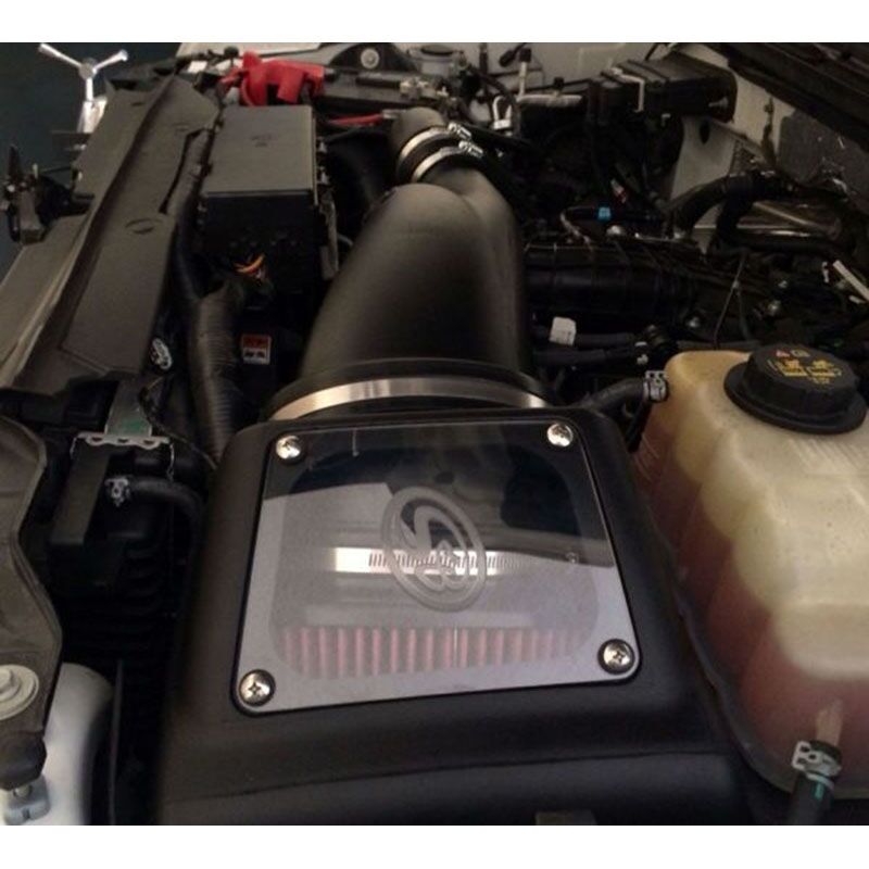 S&B Cold Air Intake For 11-14 Ford F150 V6-3.5L Ecoboost Extendable White