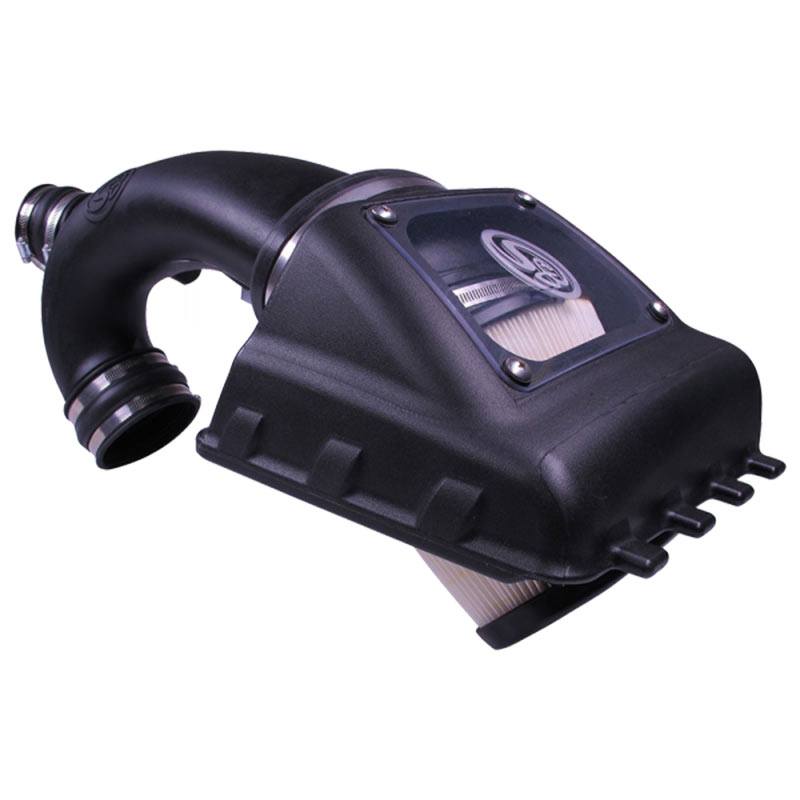 S&B 75-5067D Cold Air Intake For 11-14 Ford F150 V6-3.5L Ecoboost Dry Dry Extendable White