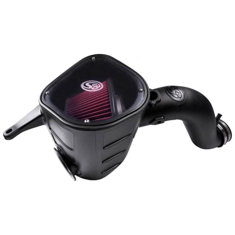S&B 75-5068 Cold Air Intake For 13-18 Dodge Ram 2500 3500 L6-6.7L Cummins Cotton Cleanable Red