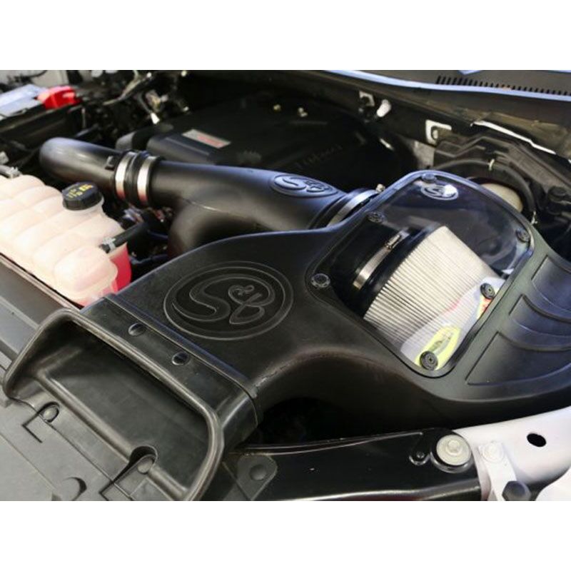 S&B Cold Air Intake For 15-17 Ford F150 Raptor Ecoboost Extendable White