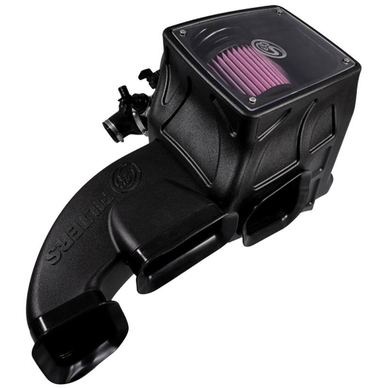 S&B Cold Air Intake For 16-19 Chevrolet Colorado GMC Canyon 2.8L Duramax Extendable White