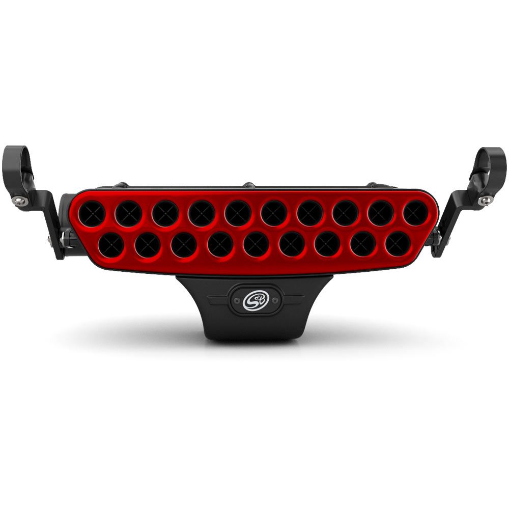 S&B 76-3002 Stainless Steel Red Faceplate for Particle Separator