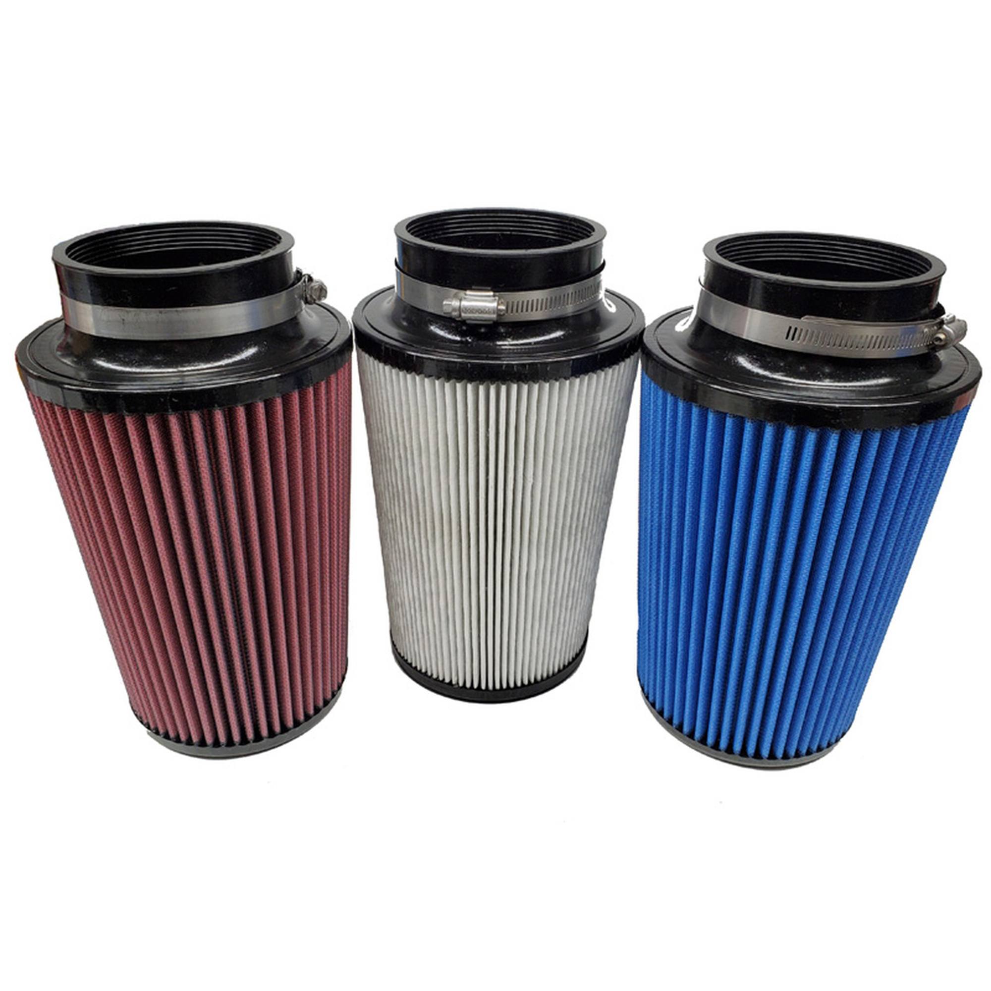 S&B SBAF49-R Power Stack Air Filter 4x9 Inch Red Oil