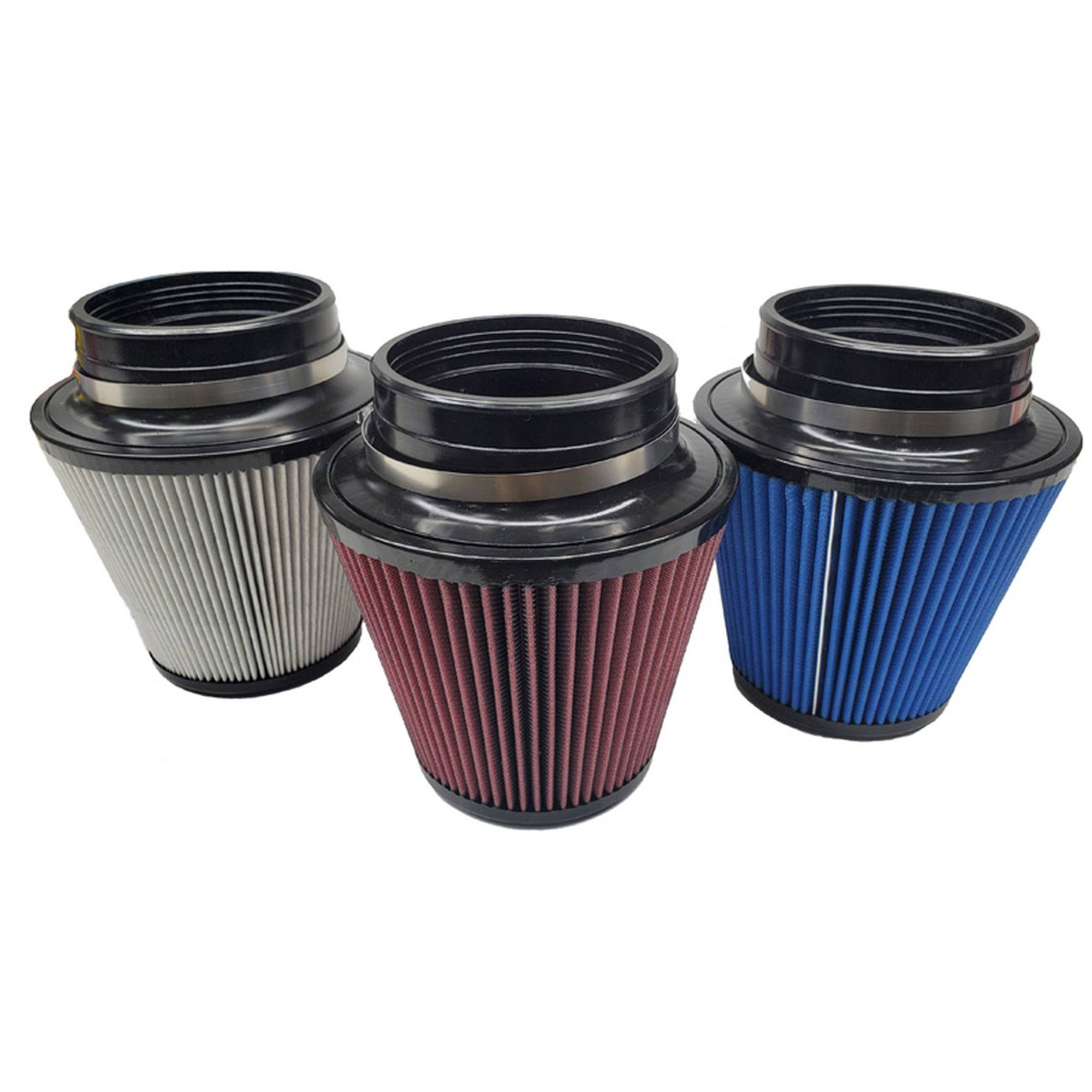 S&B SBAF57-R Power Stack Air Filter 5x7 Inch Red Oil