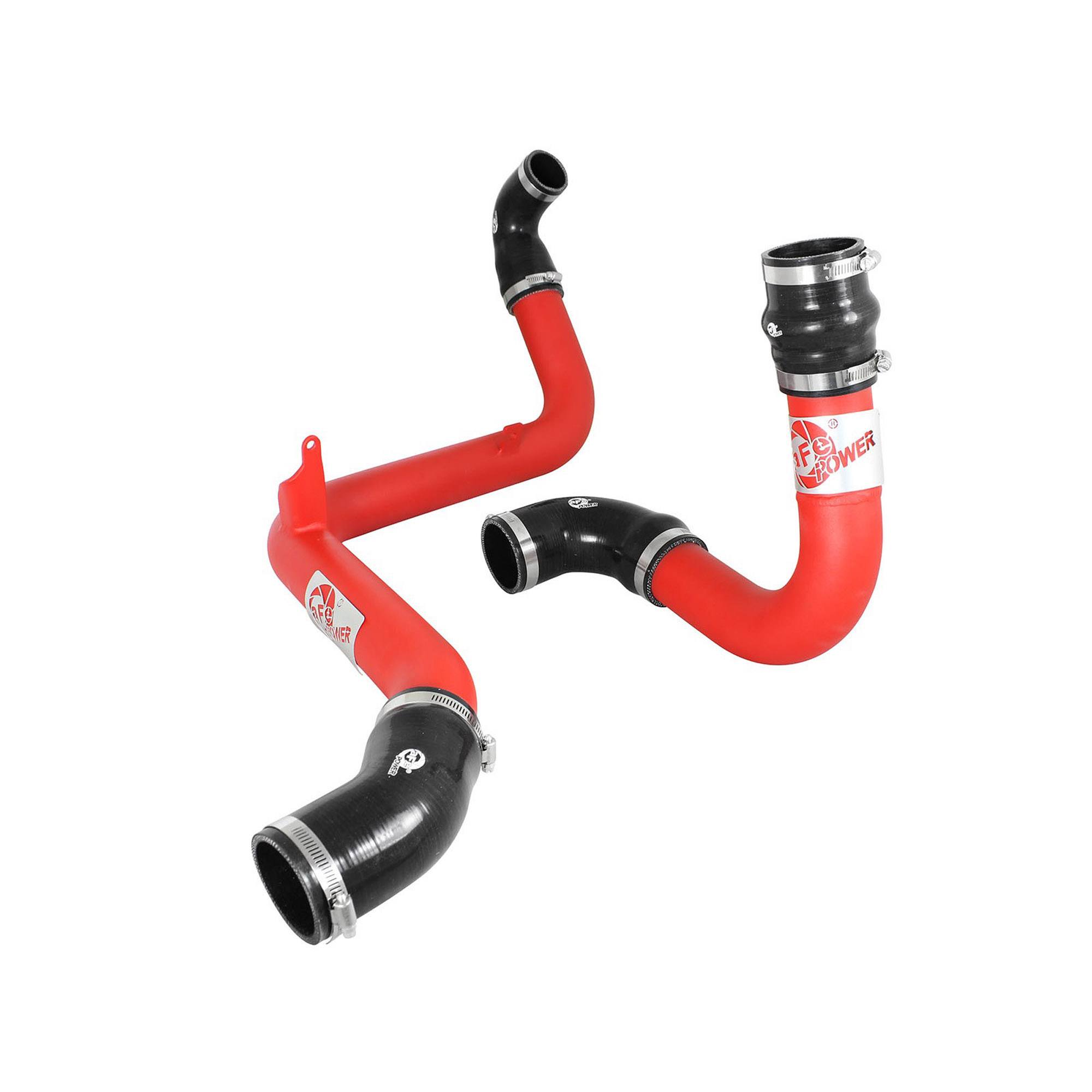 BladeRunner 2-1/2 IN Aluminum Hot and Cold Charge Pipe Kit Red Ford Focus ST 13-18 L4-2.0L (t)