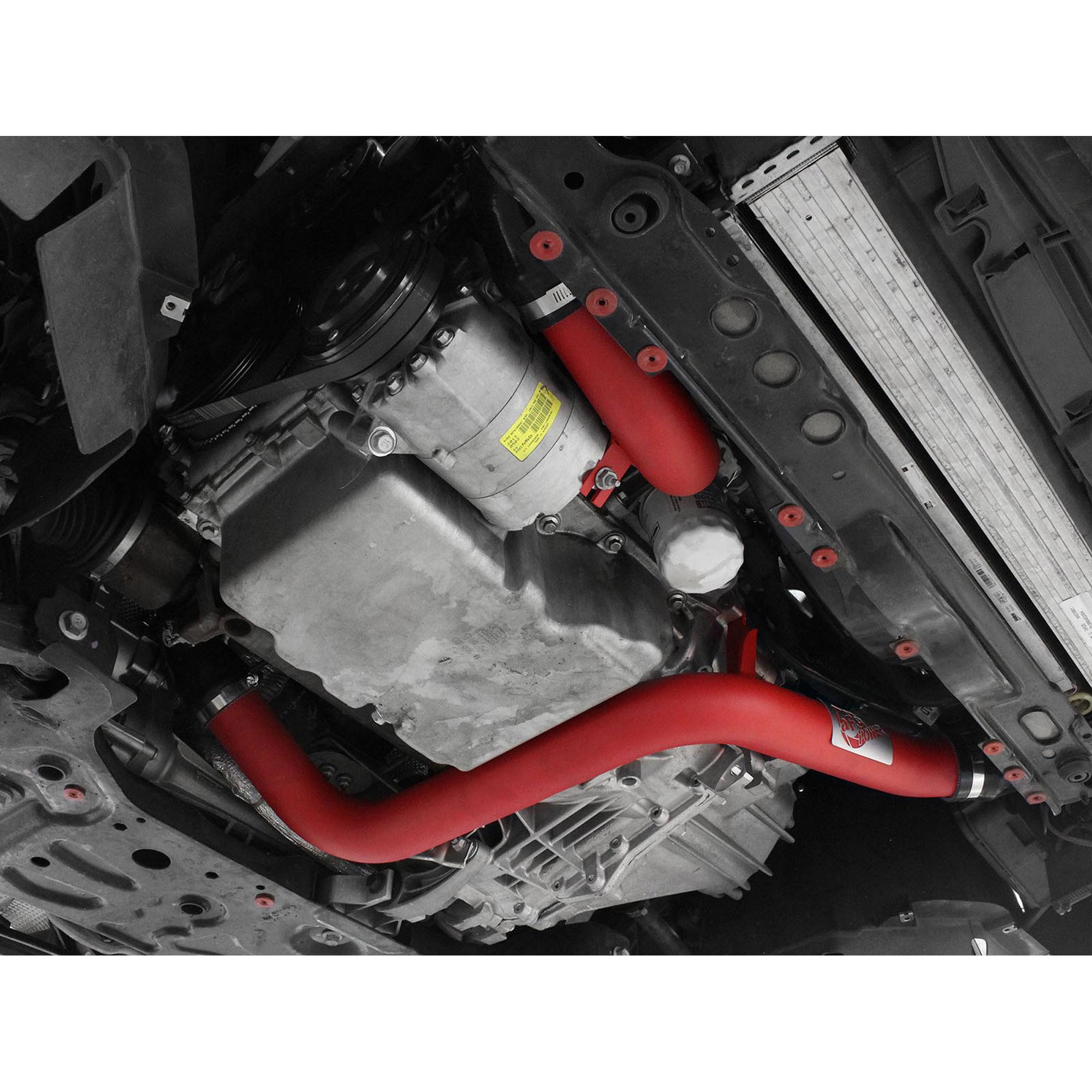 BladeRunner 2-1/2 IN Aluminum Hot and Cold Charge Pipe Kit Red Ford Focus ST 13-18 L4-2.0L (t)