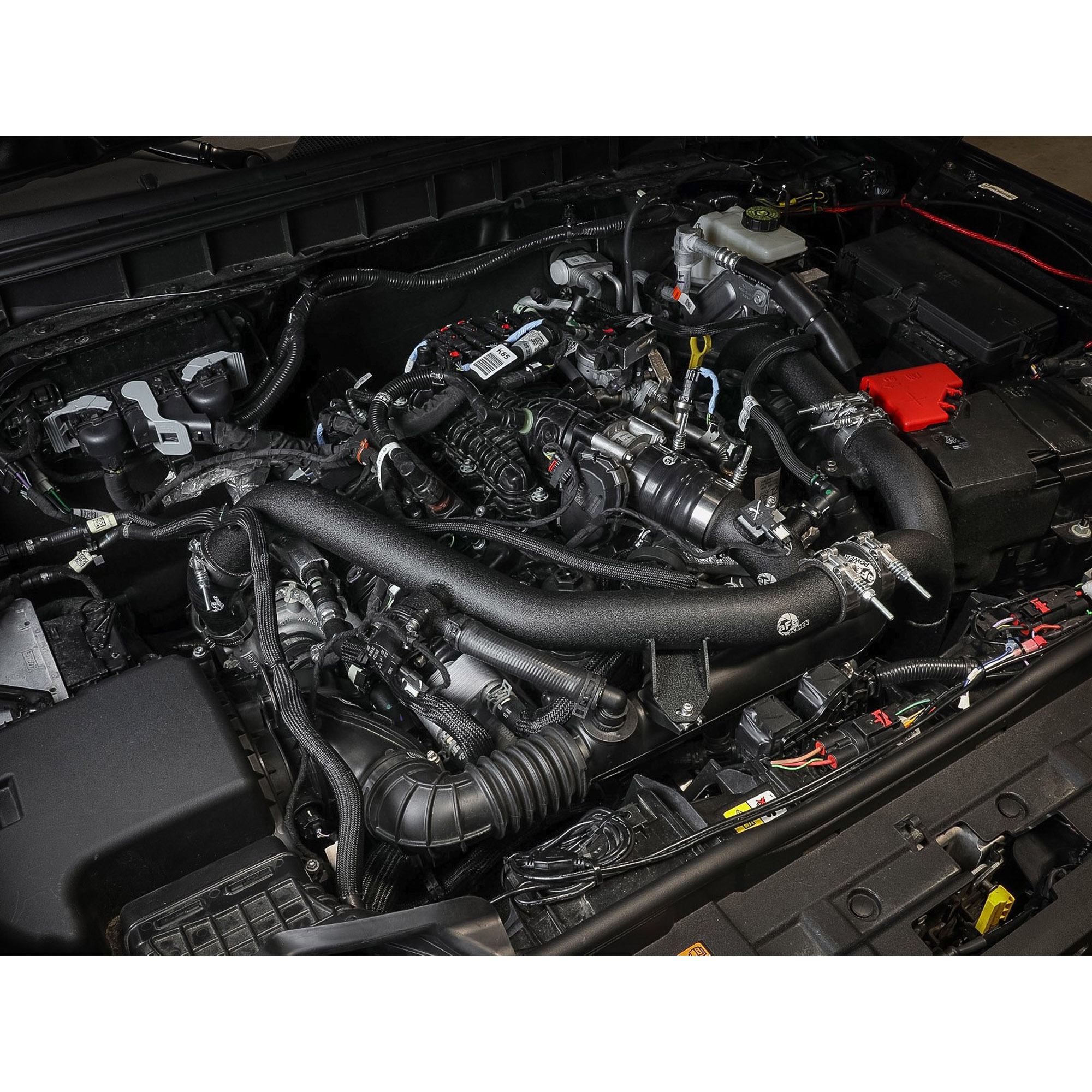 BladeRunner 2-3/4 IN Aluminum Cold Charge Pipe Black Ford Bronco 21-23 V6-2.7L (tt)