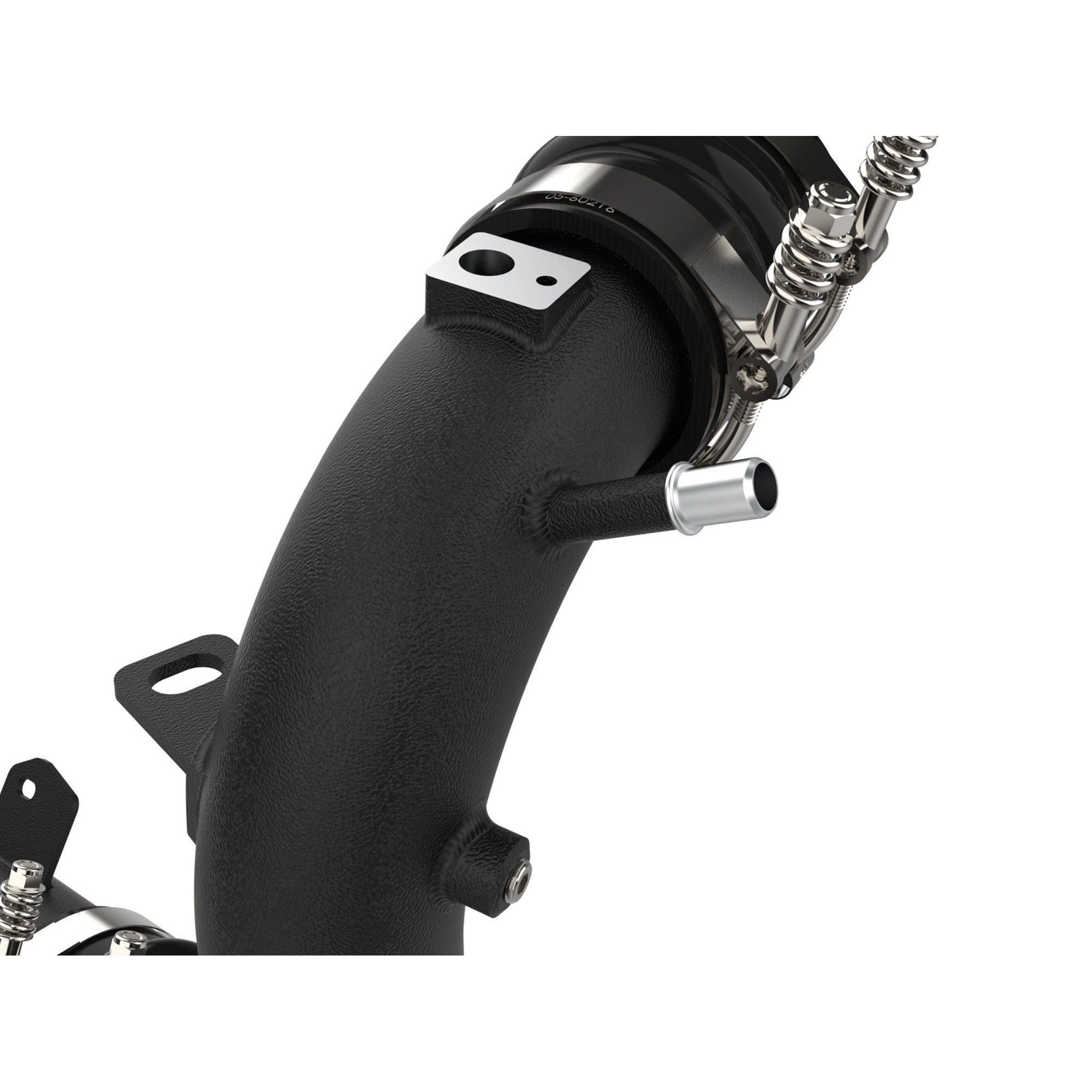 BladeRunner 2-3/4 IN Aluminum Cold Charge Pipe Black Ford Bronco 21-23 V6-2.7L (tt)