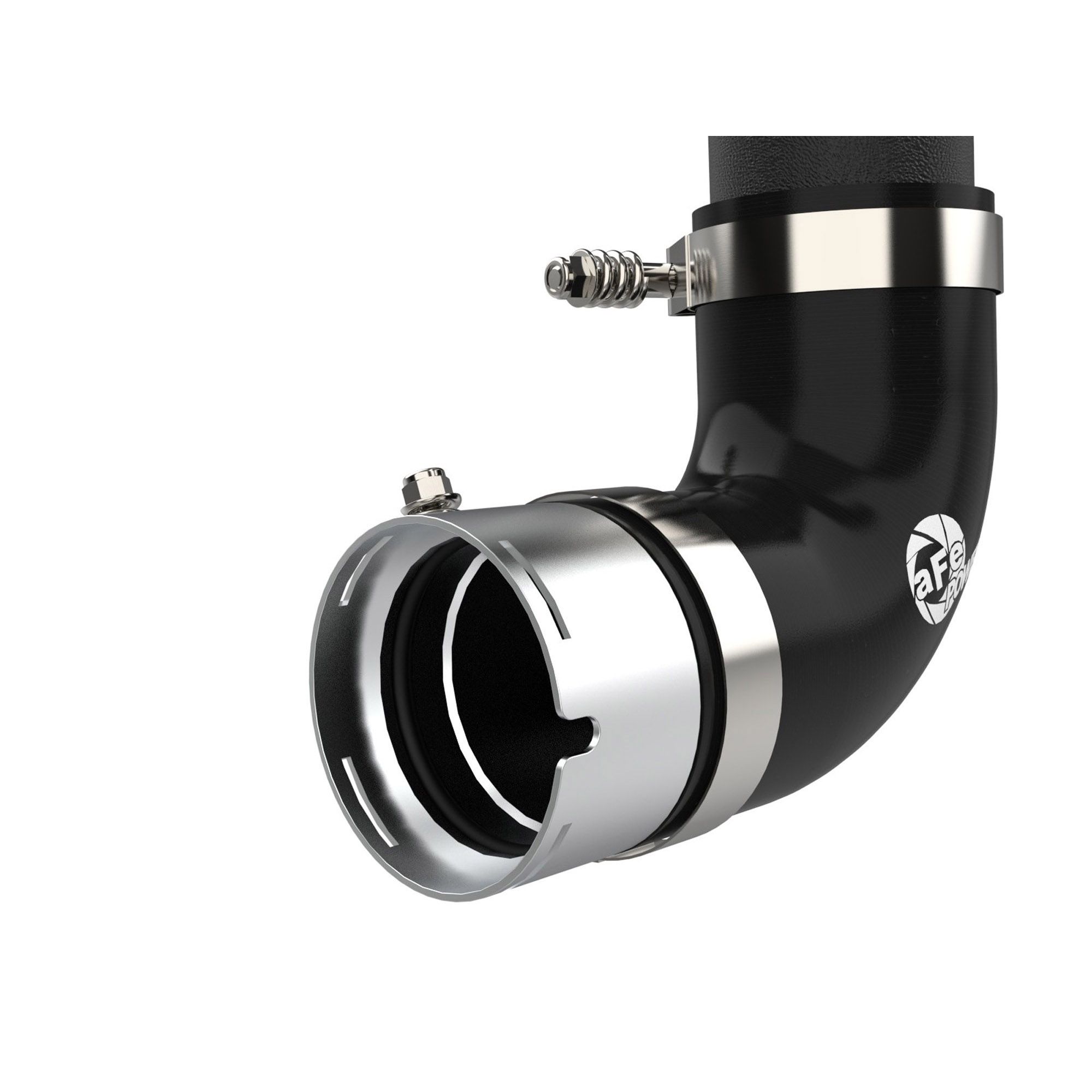 BladeRunner 2-3/4 IN Aluminum Cold Charge Pipe Black Ford Bronco 21-23 V6-2.7L (tt)