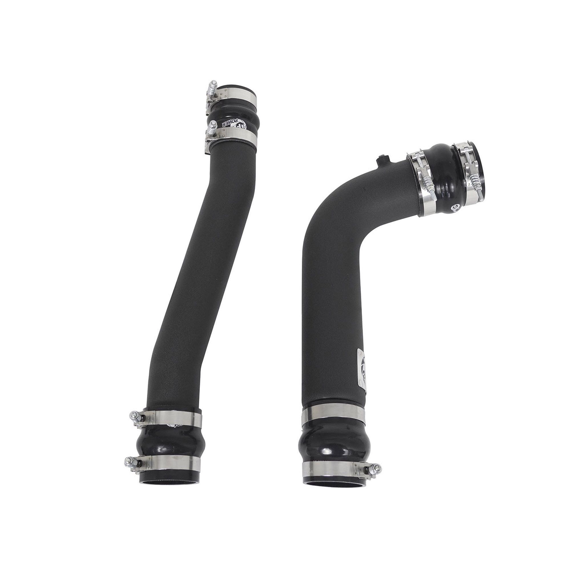 BladeRunner 3 IN & 3-1/2 IN Aluminum Hot and Cold Charge Pipe Kit Black Dodge Diesel Trucks 07.5-09 L6-6.7L (td)