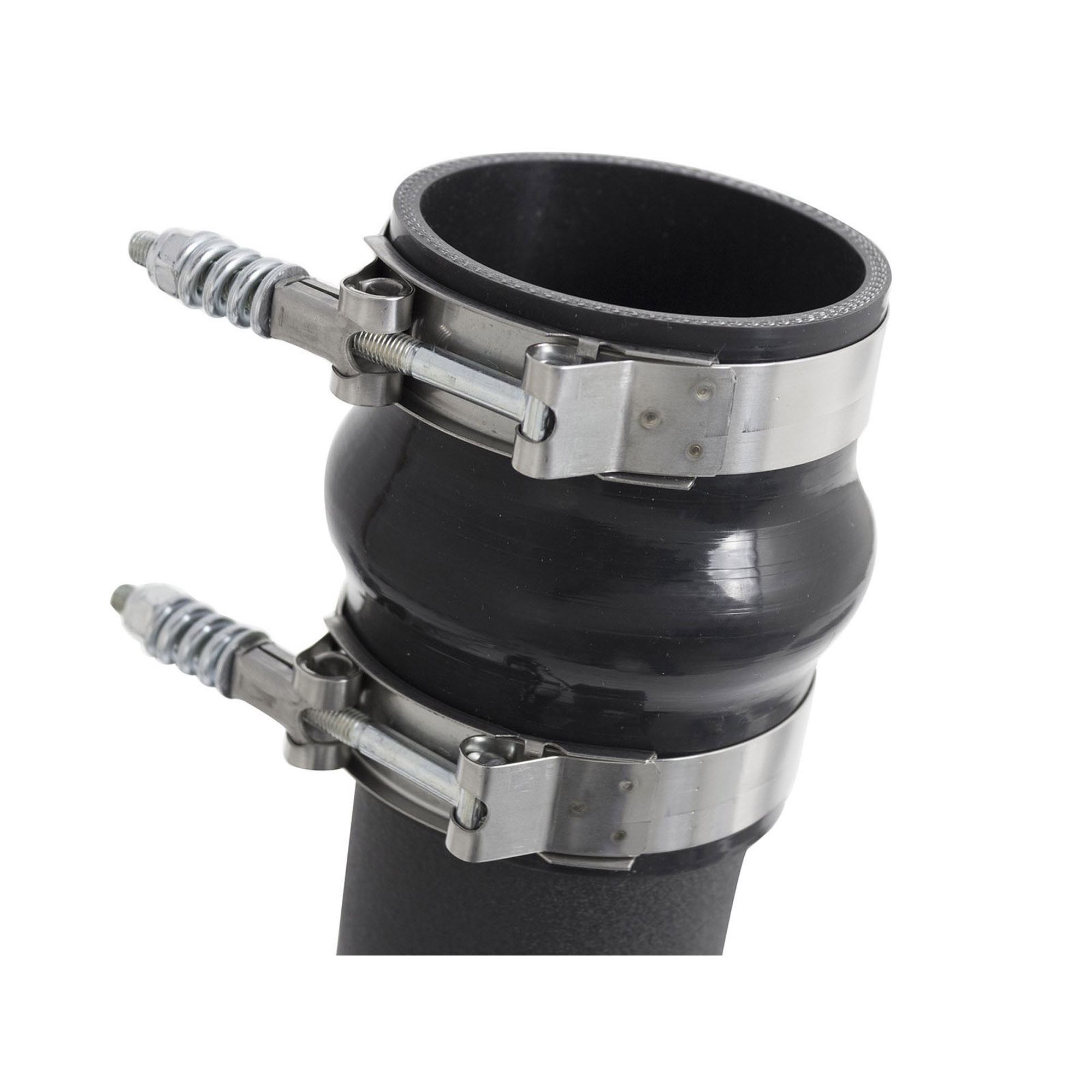 BladeRunner 3 IN & 3-1/2 IN Aluminum Hot and Cold Charge Pipe Kit Black Dodge Diesel Trucks 07.5-09 L6-6.7L (td)