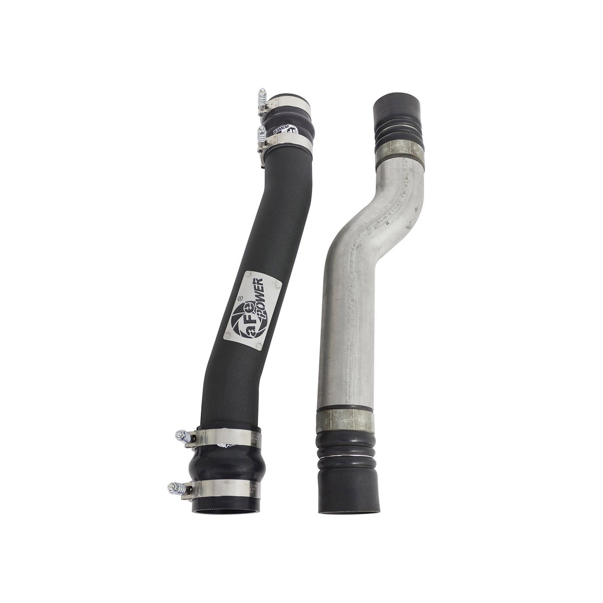 BladeRunner 3 IN & 3-1/2 IN Aluminum Hot and Cold Charge Pipe Kit Black Dodge Diesel Trucks 07.5-09 L6-6.7L (td)