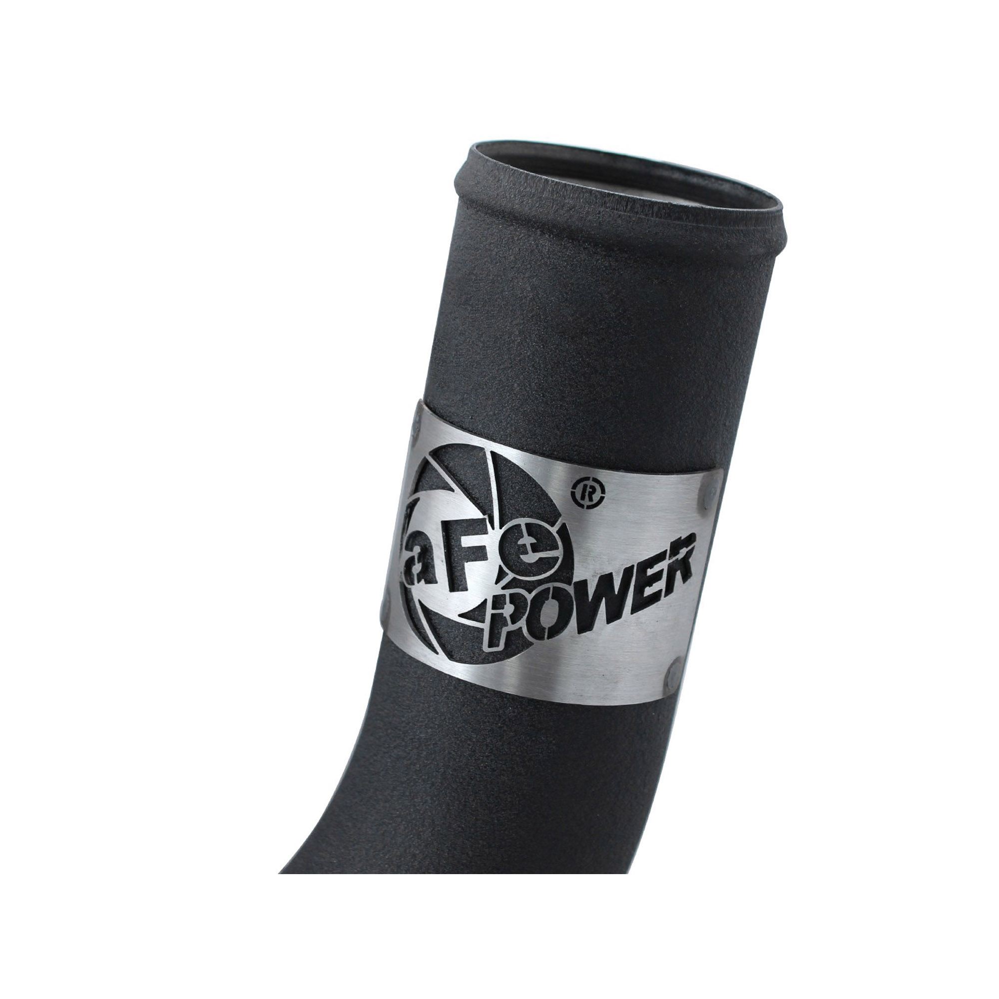 BladeRunner 3 IN Aluminum Cold Charge Pipe Black Dodge Diesel Trucks 03-07 L6-5.9L (td)