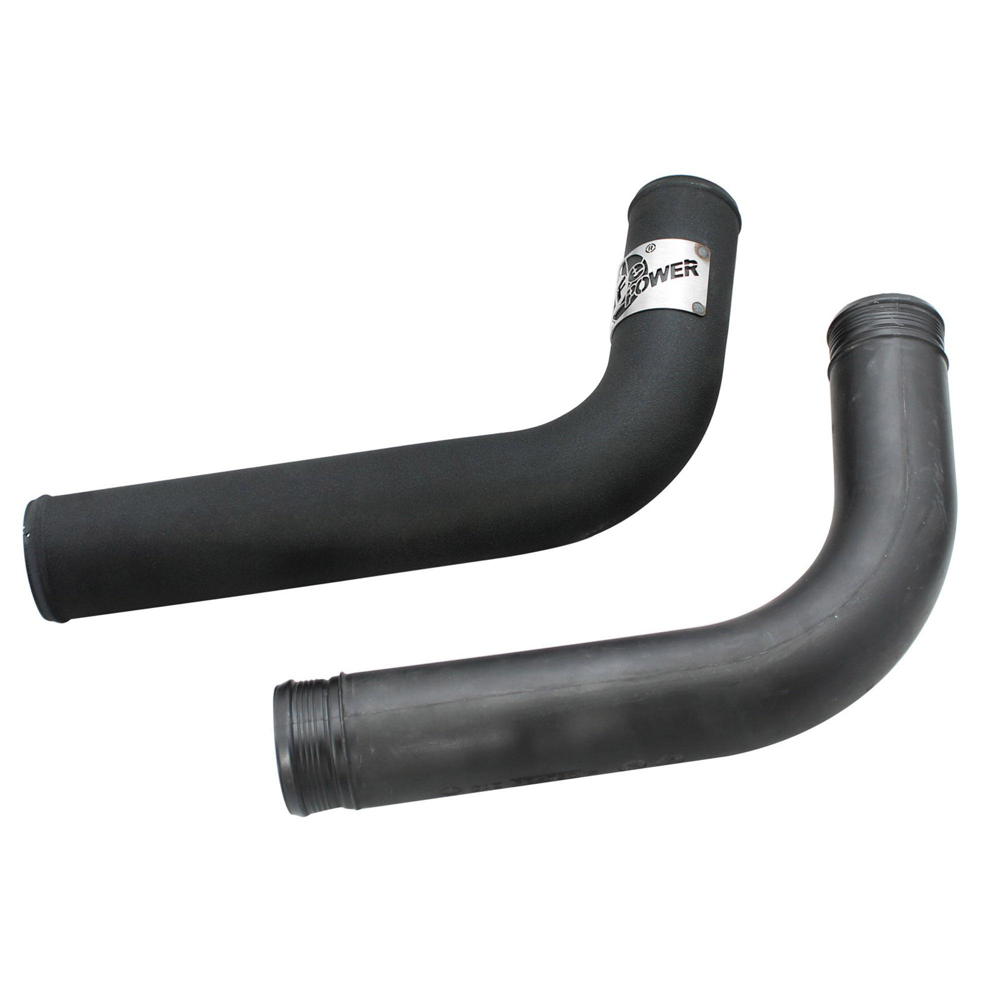BladeRunner 3 IN Aluminum Cold Charge Pipe Black Dodge Diesel Trucks 03-07 L6-5.9L (td)