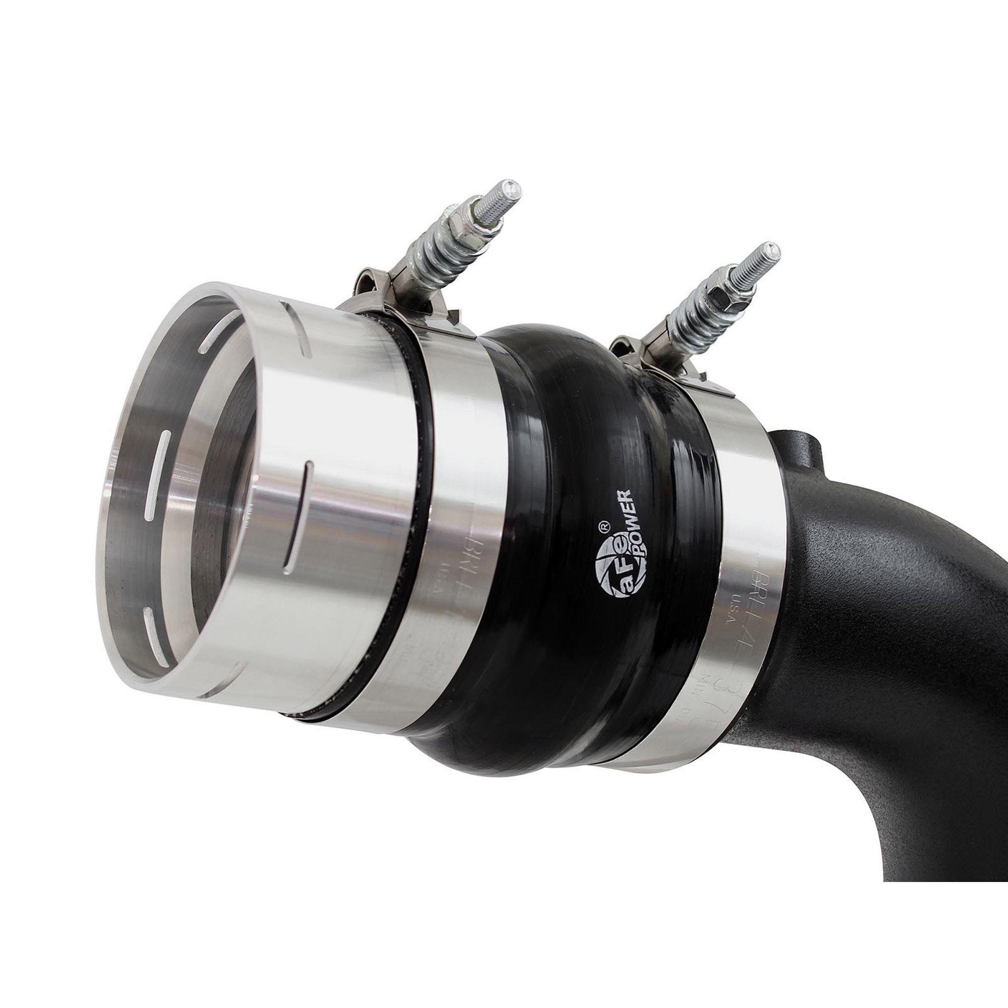 BladeRunner 3 IN Aluminum Cold Charge Pipe Black Ford Diesel Trucks 11-16 V8-6.7L (td)