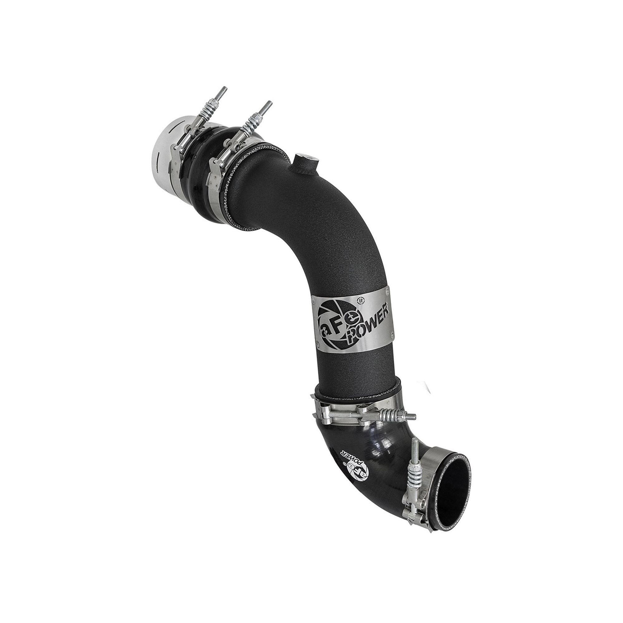 BladeRunner 3 IN Aluminum Cold Charge Pipe Black Ford Diesel Trucks 17-22 V8-6.7L (td)