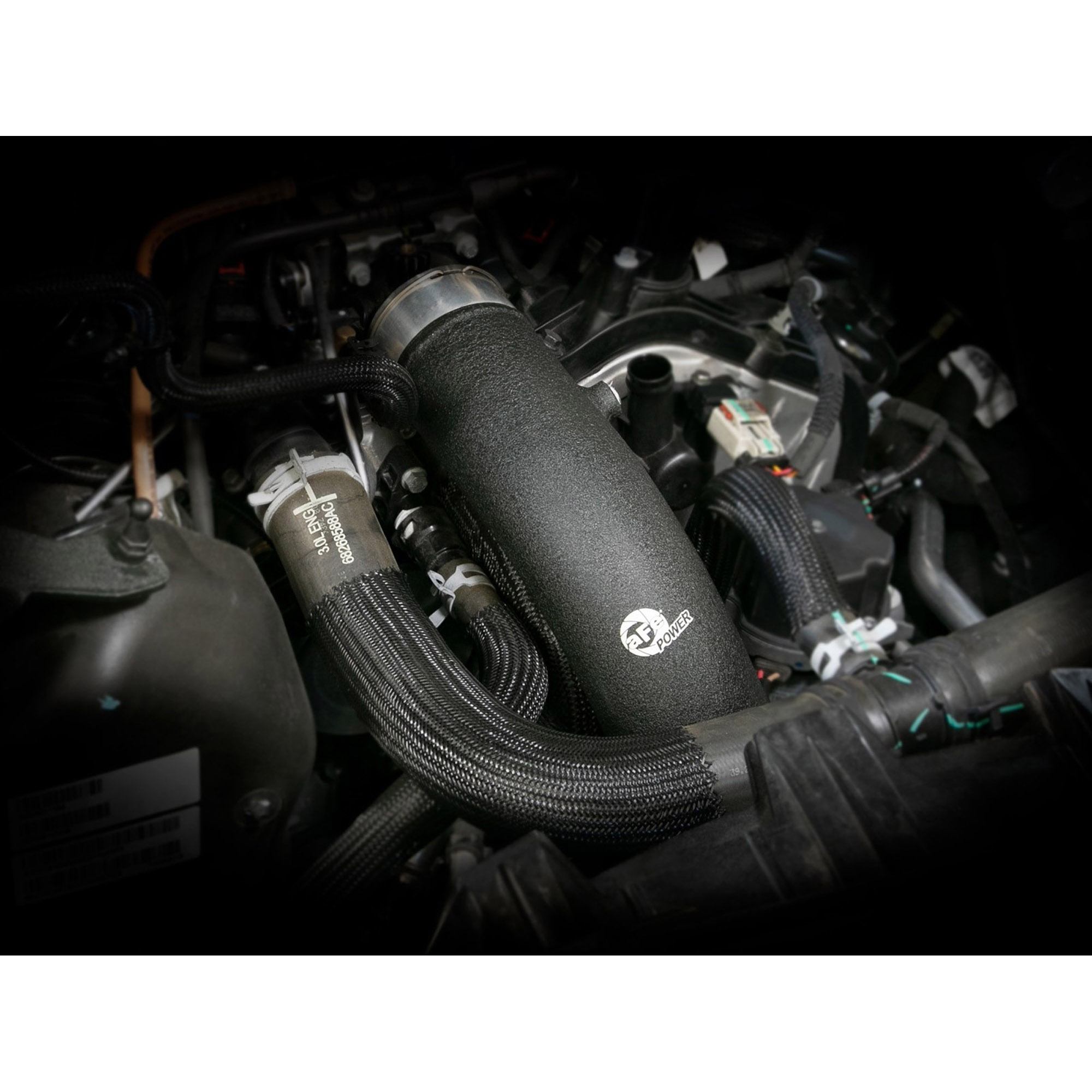 BladeRunner 3 IN Aluminum Cold Charge Pipe Black RAM 1500 20-22 V6-3.0L (td)