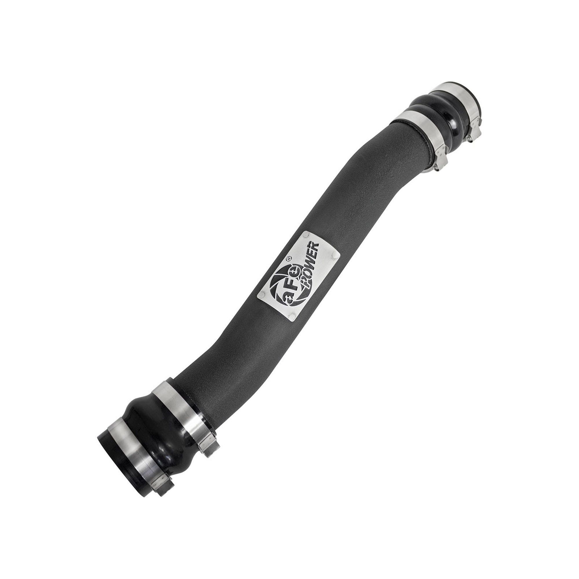 BladeRunner 3 IN Aluminum Hot Charge Pipe Black Dodge Diesel Trucks 07.5-09 L6-6.7L (td)