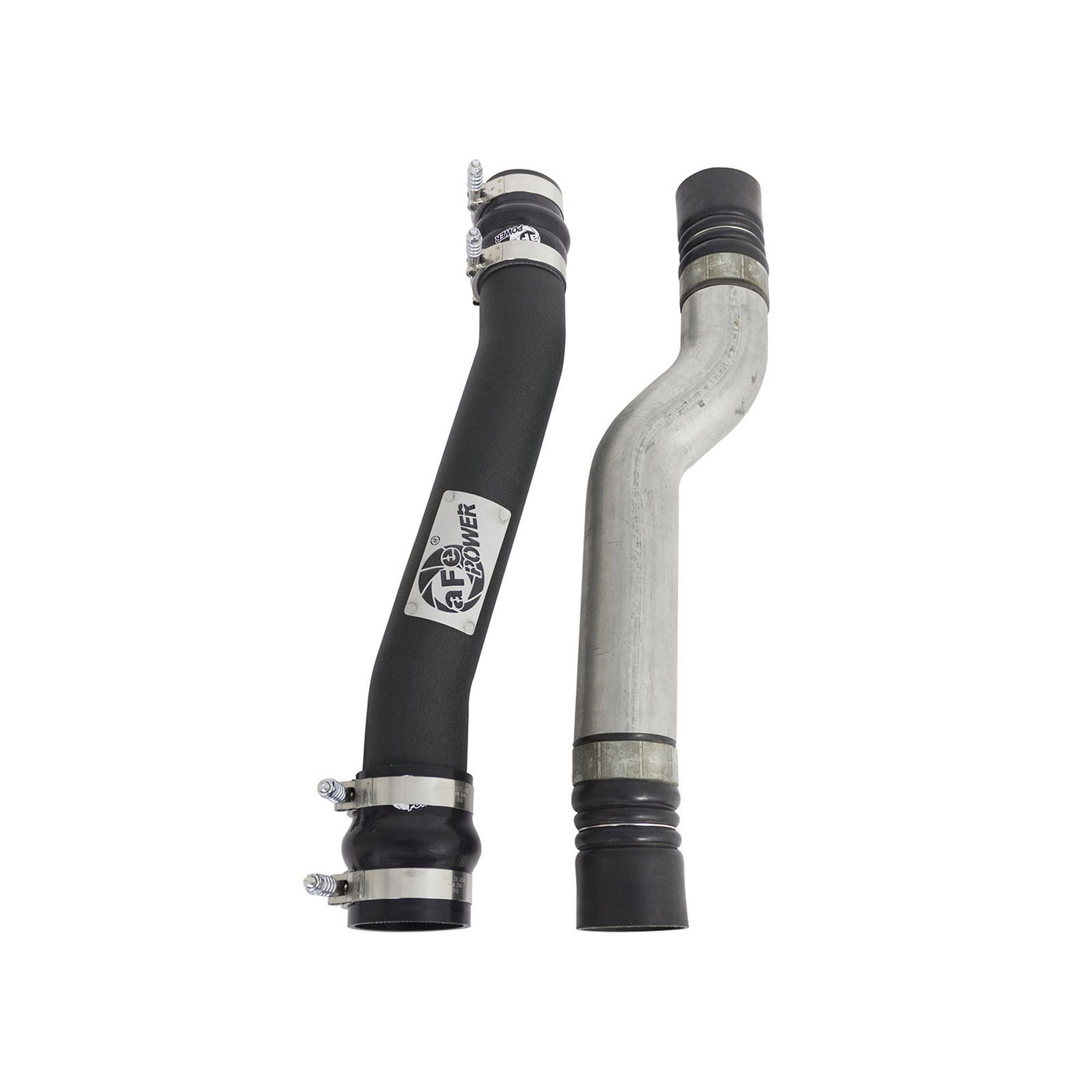 BladeRunner 3 IN Aluminum Hot Charge Pipe Black Dodge Diesel Trucks 07.5-09 L6-6.7L (td)
