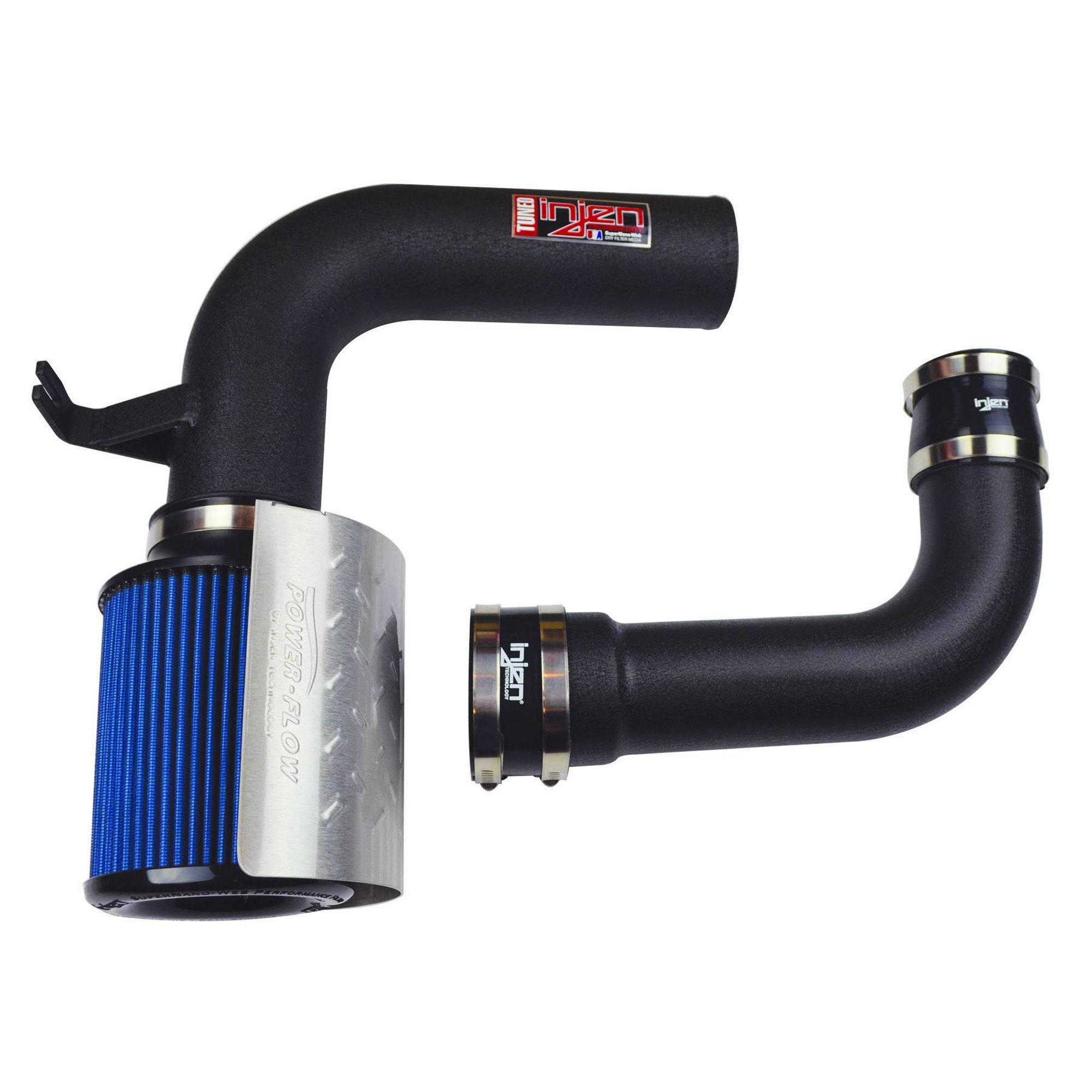 Injen PF Cold Air Intake System - PF8055 Wrinkle Black INJ-PF8055WB