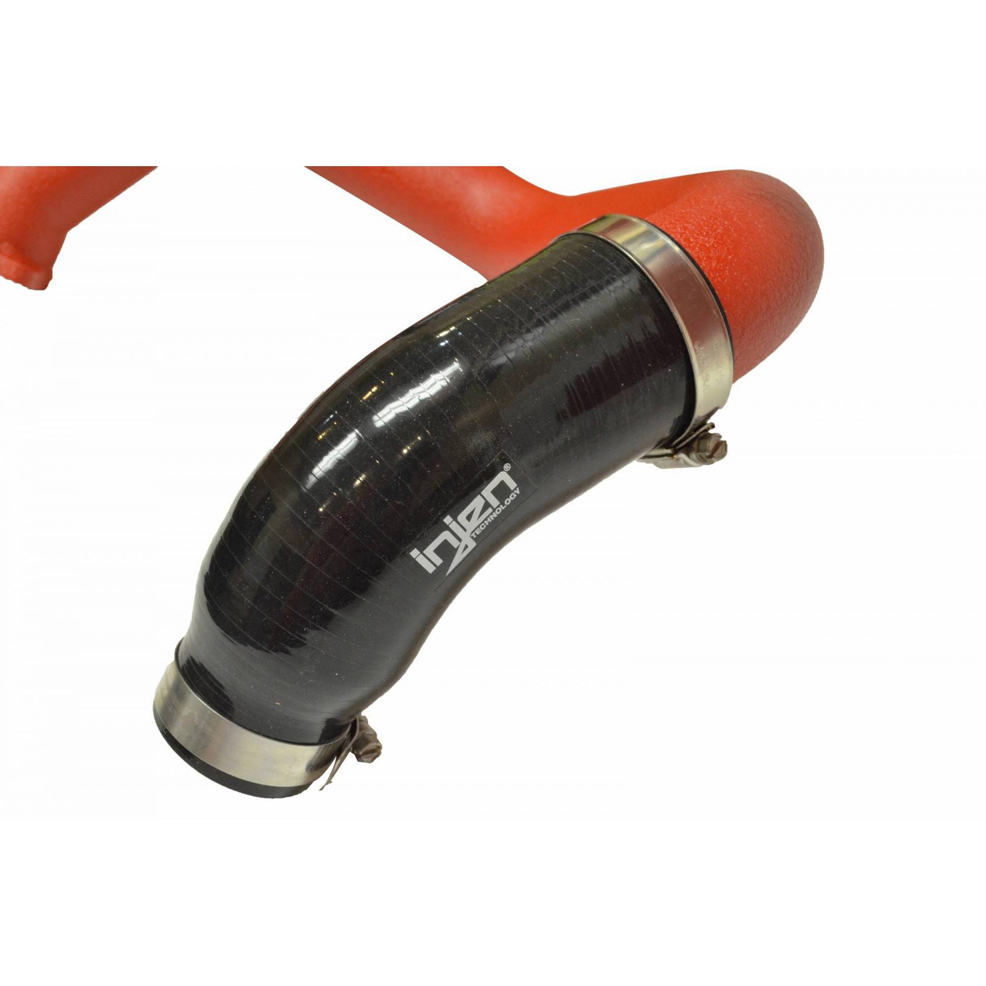 Injen SES Intercooler Pipes - SES1573ICP-P Wrinkle Red INJ-SES1573ICPWR