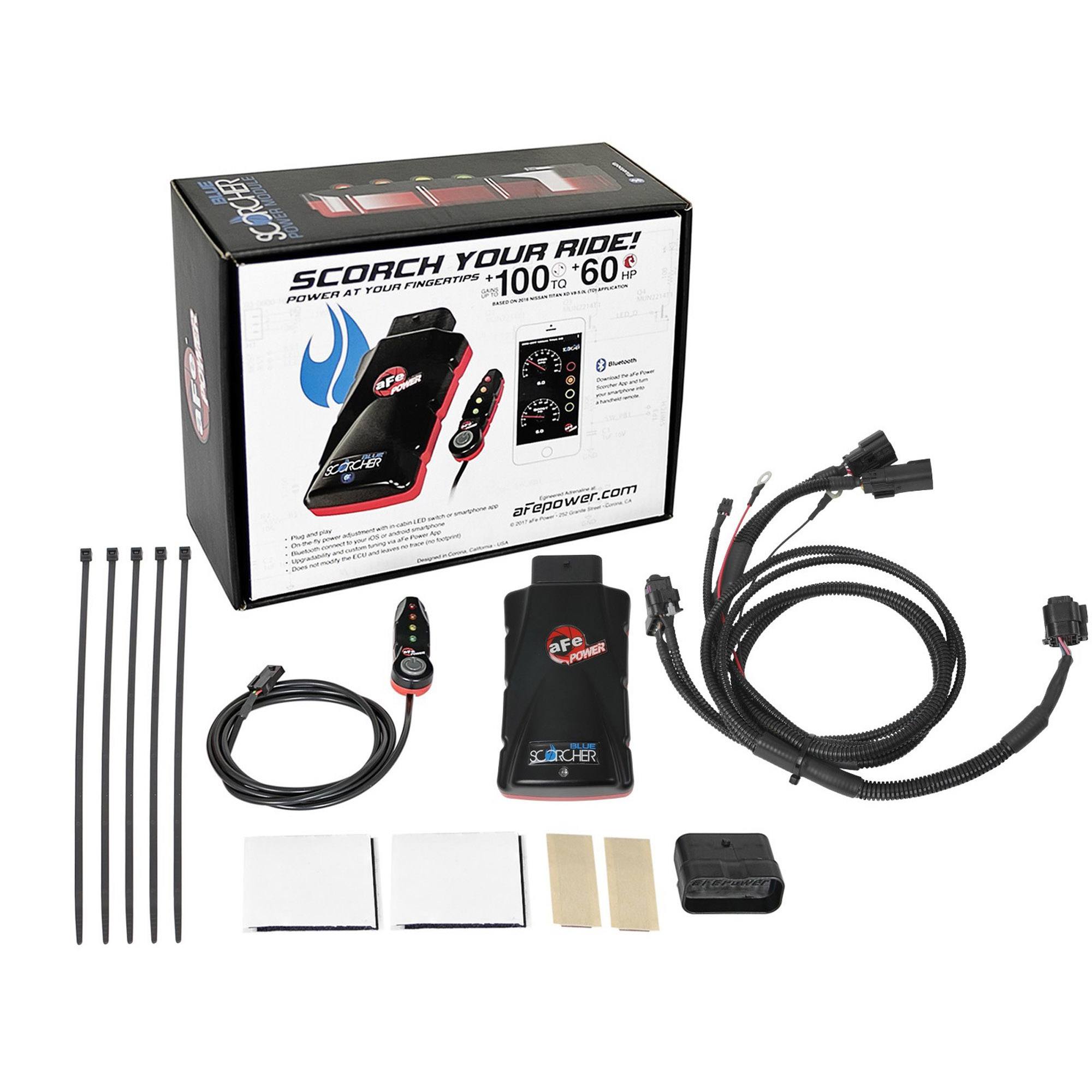 SCORCHER BLUE Bluetooth Capable Power Module GM Diesel Trucks 17-23 V8-6.6L (td) L5P