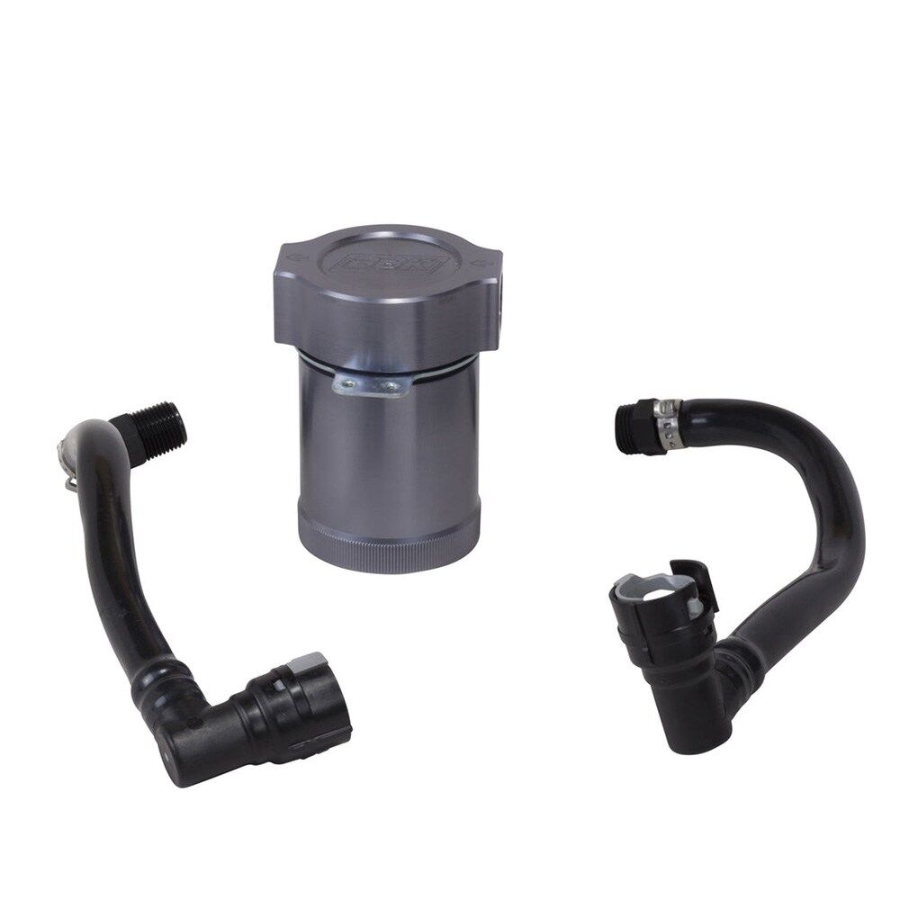 BBK 2018-23 MUSTANG 5.0 GT GT350 CNC BILLET ALUMINUM OIL SEPARATOR KIT (PASS SIDE)