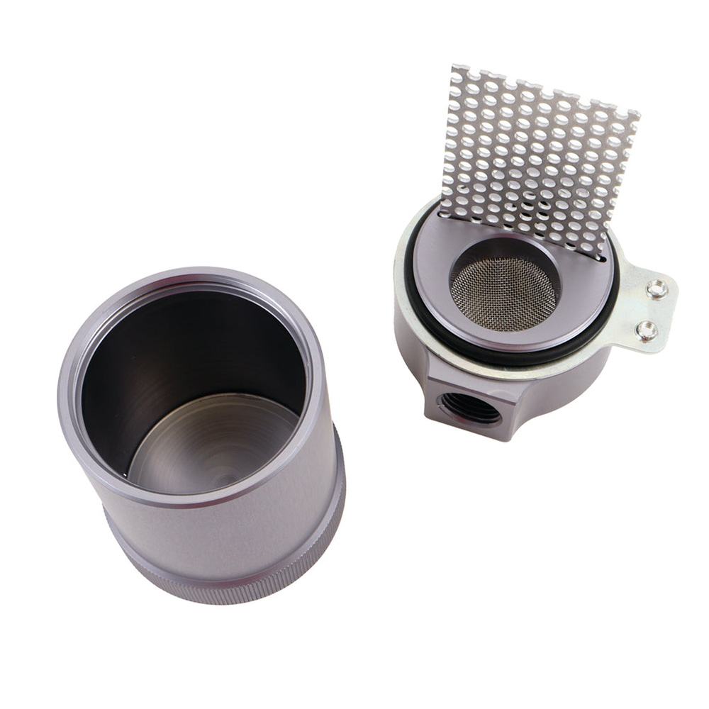 BBK 2018-23 MUSTANG 5.0 GT GT350 CNC BILLET ALUMINUM OIL SEPARATOR KIT (PASS SIDE)