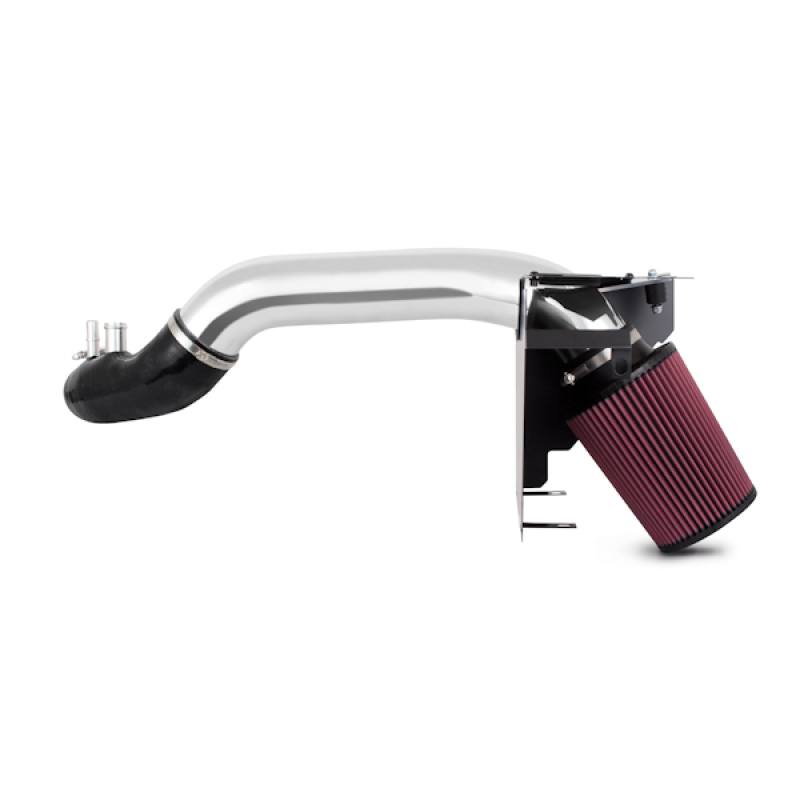 Mishimoto Mustang EcoBoost air intake kit using stock front intake duct for cool airflow