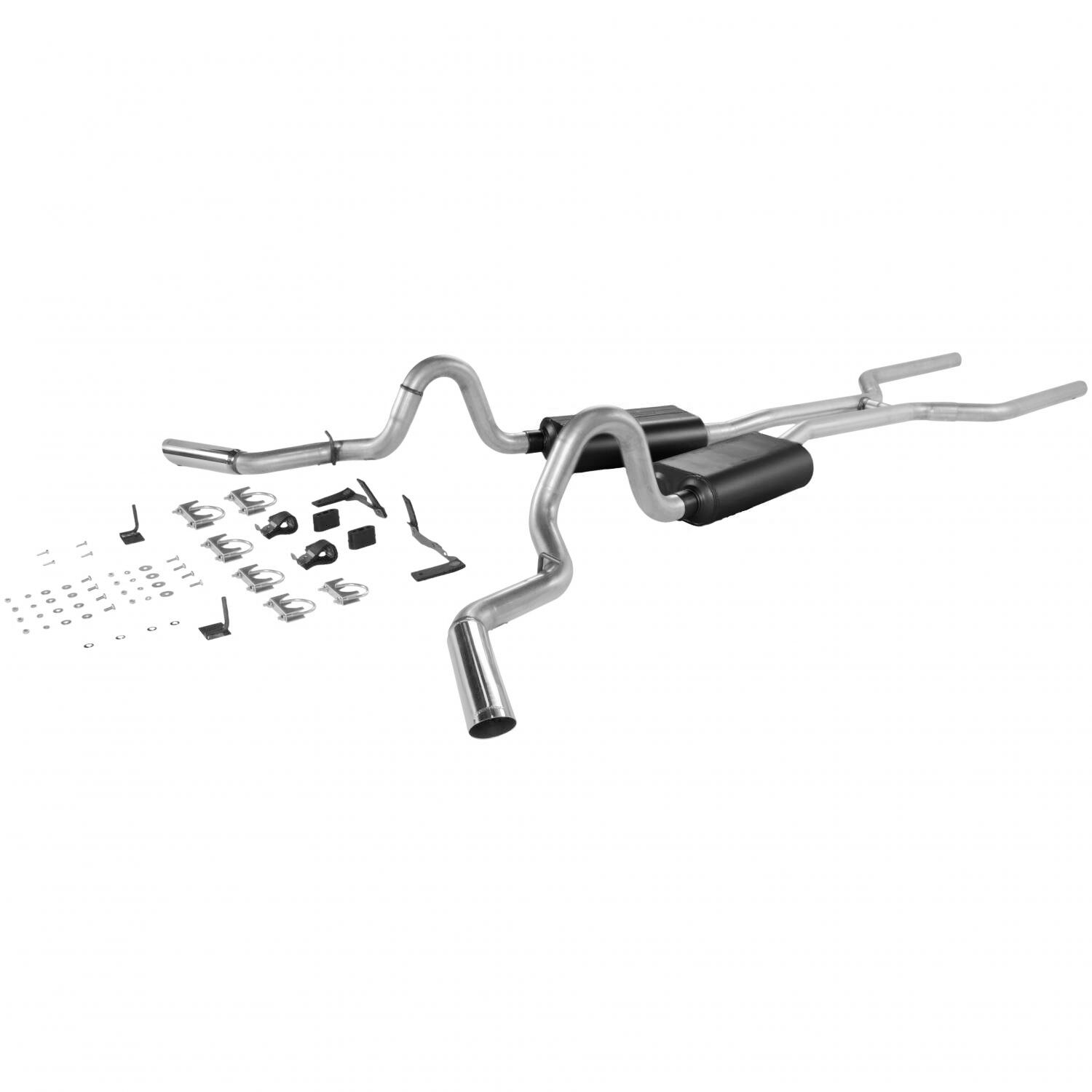 Flowmaster American Thunder Crossmember-Back Exhaust System (17120) – view 4
