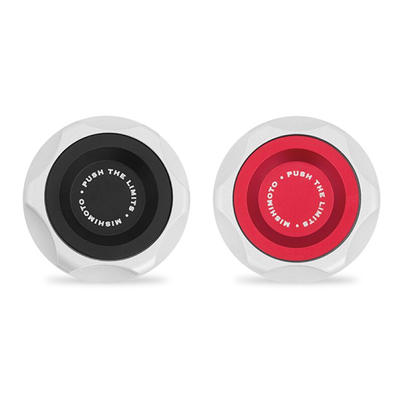 Mishimoto billet oil filler cap thread-on design with M42 x 4.5 metric thread