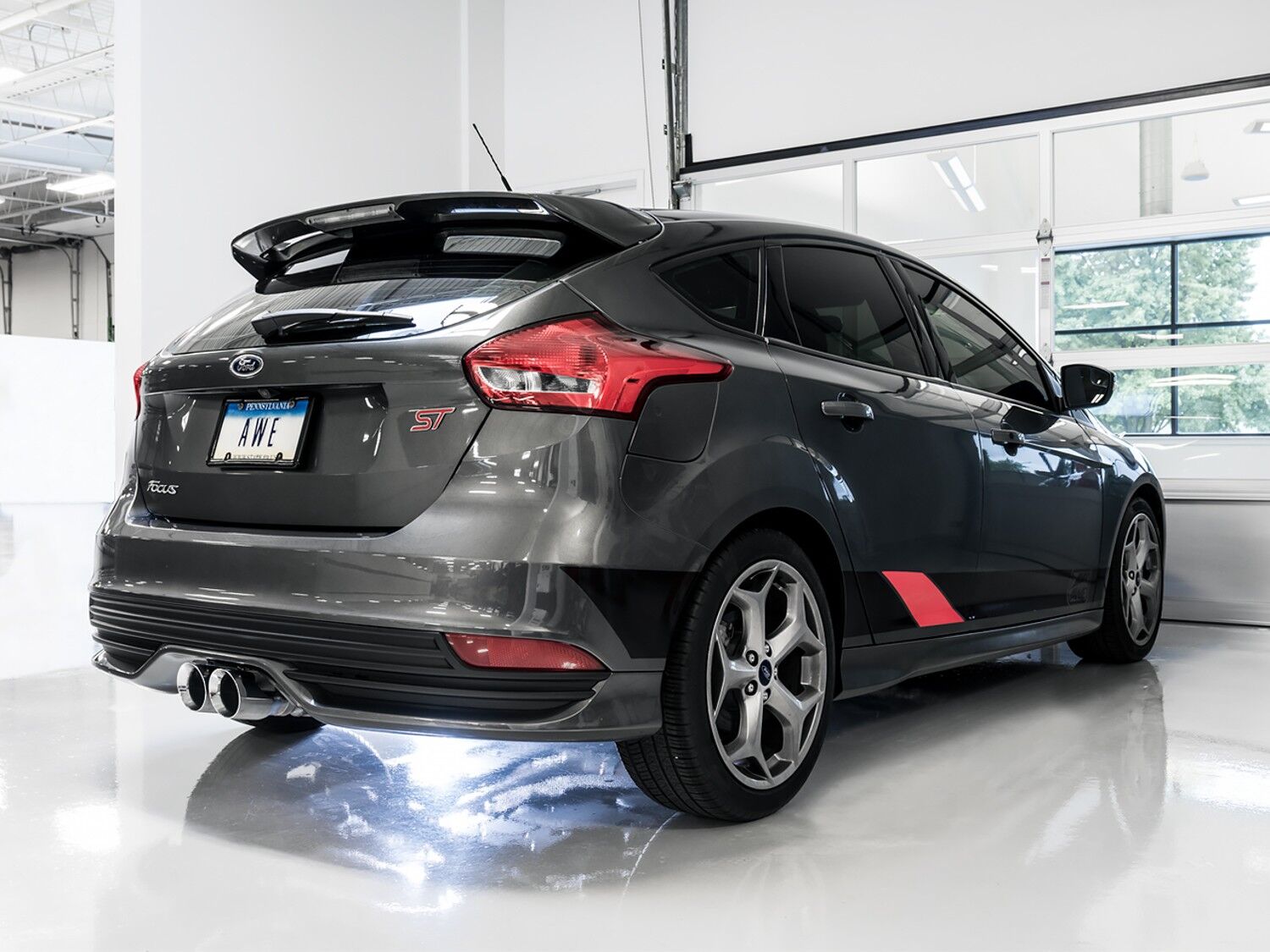 AWE Tuning 13-18 Ford Focus ST (Hatchback - 2.0 - FWD) Exhaust System Kit (3015-32092) – view 3