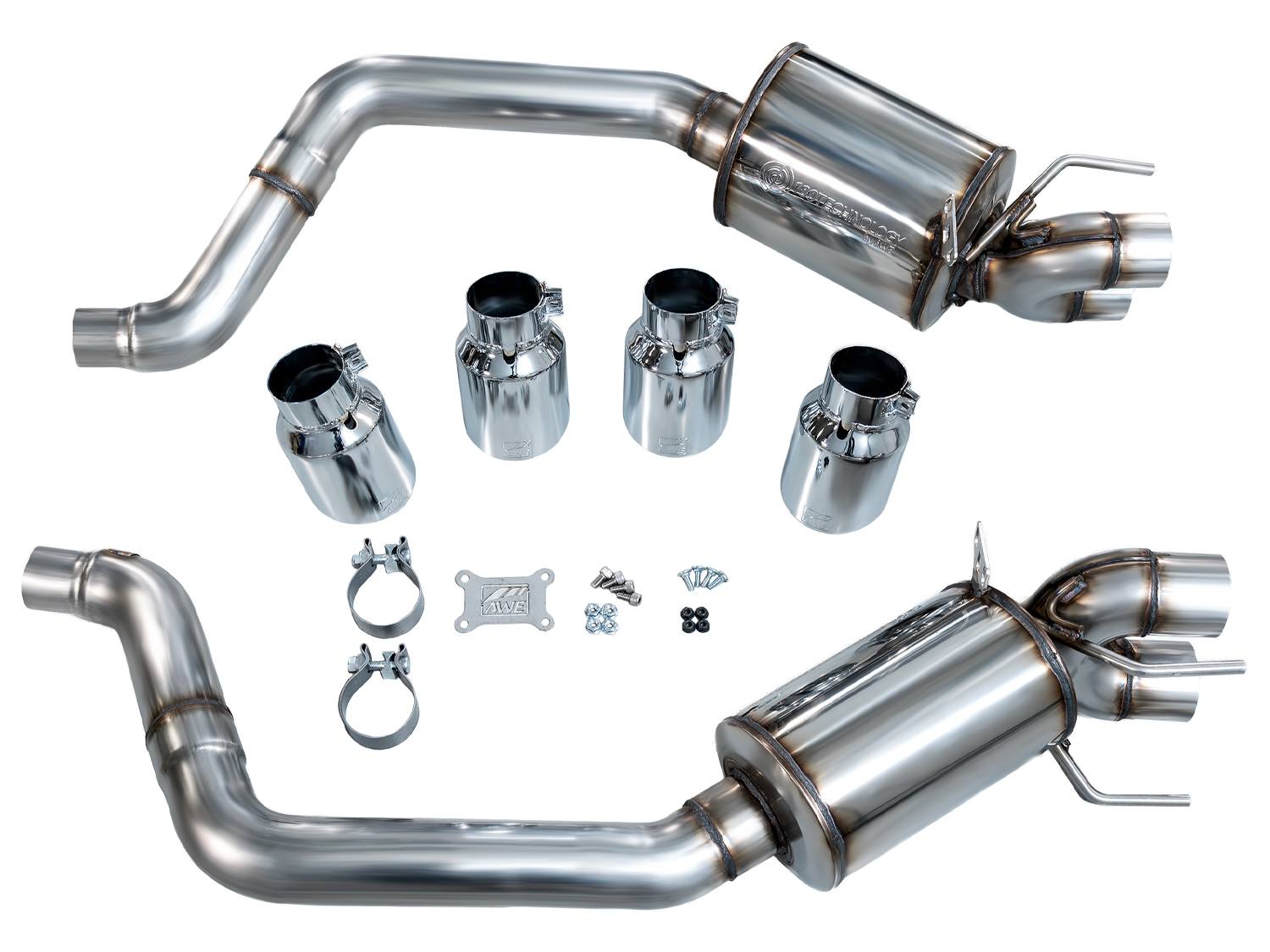 AWE Tuning 09-13 Chevrolet Corvette (Convertible/Hatchback - 6.2 - RWD) Exhaust System Kit (3015-42662) – view 4