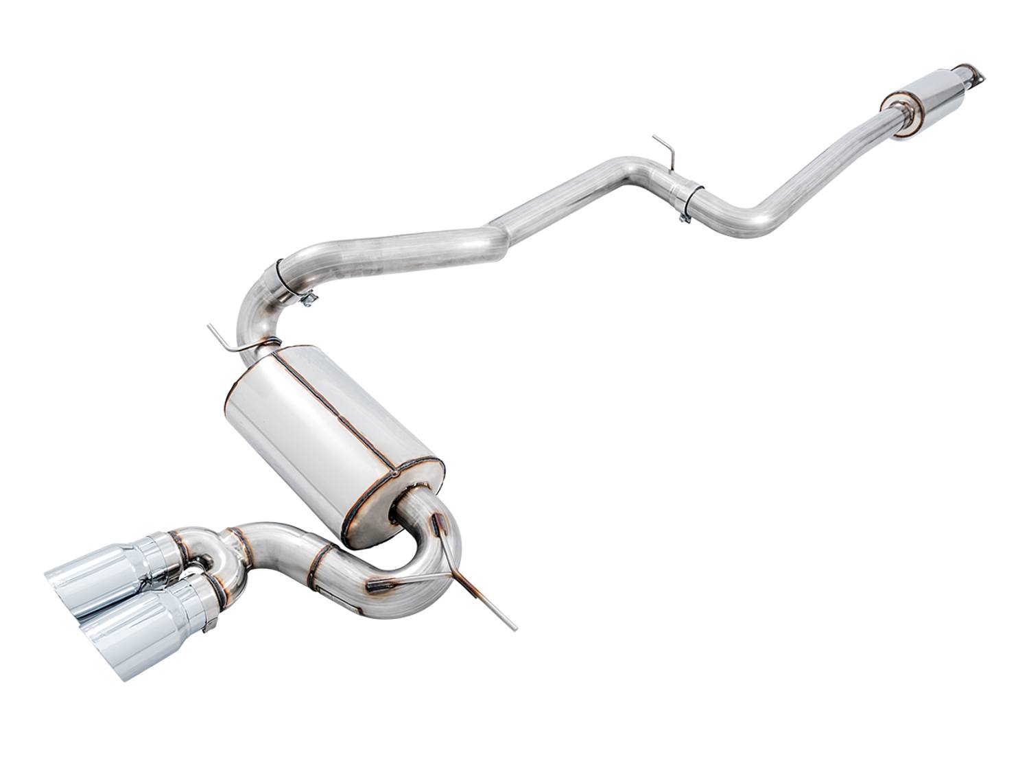 AWE Tuning 13-18 Ford Focus ST (Hatchback - 2.0 - FWD) Exhaust System Kit (3020-32038) – view 3