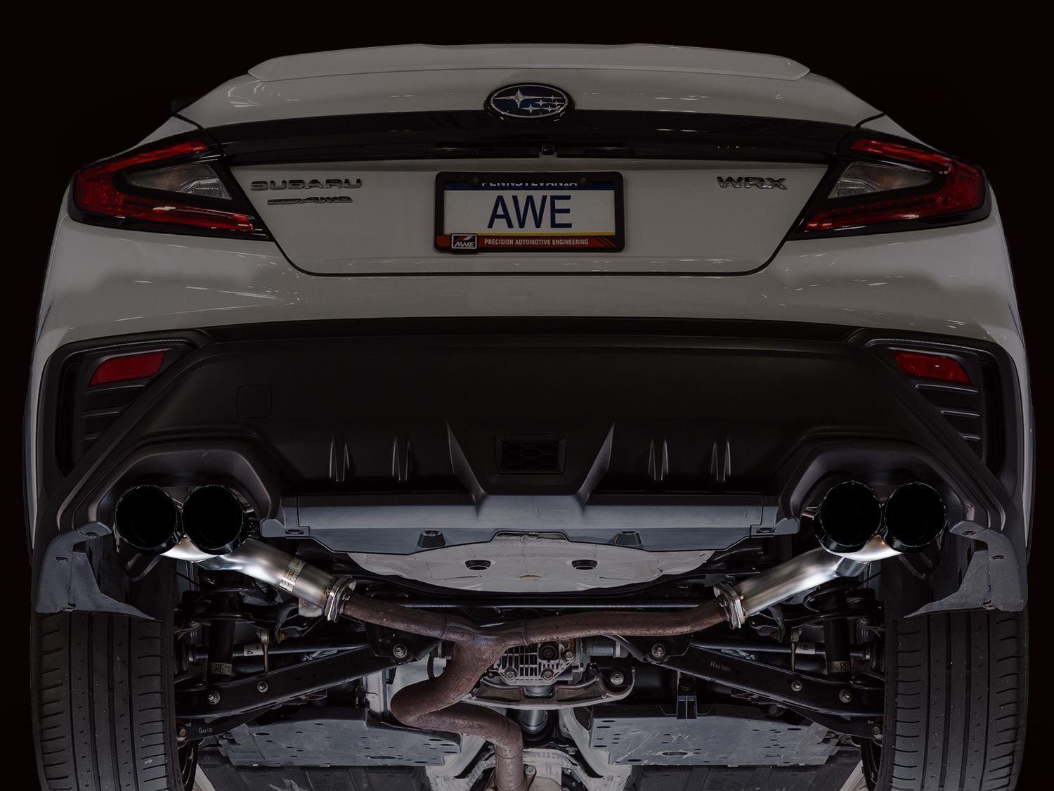 AWE Tuning 22-26 Subaru WRX (Sedan - 2.4 - AWD) Exhaust System Kit (3020-43424) – view 7