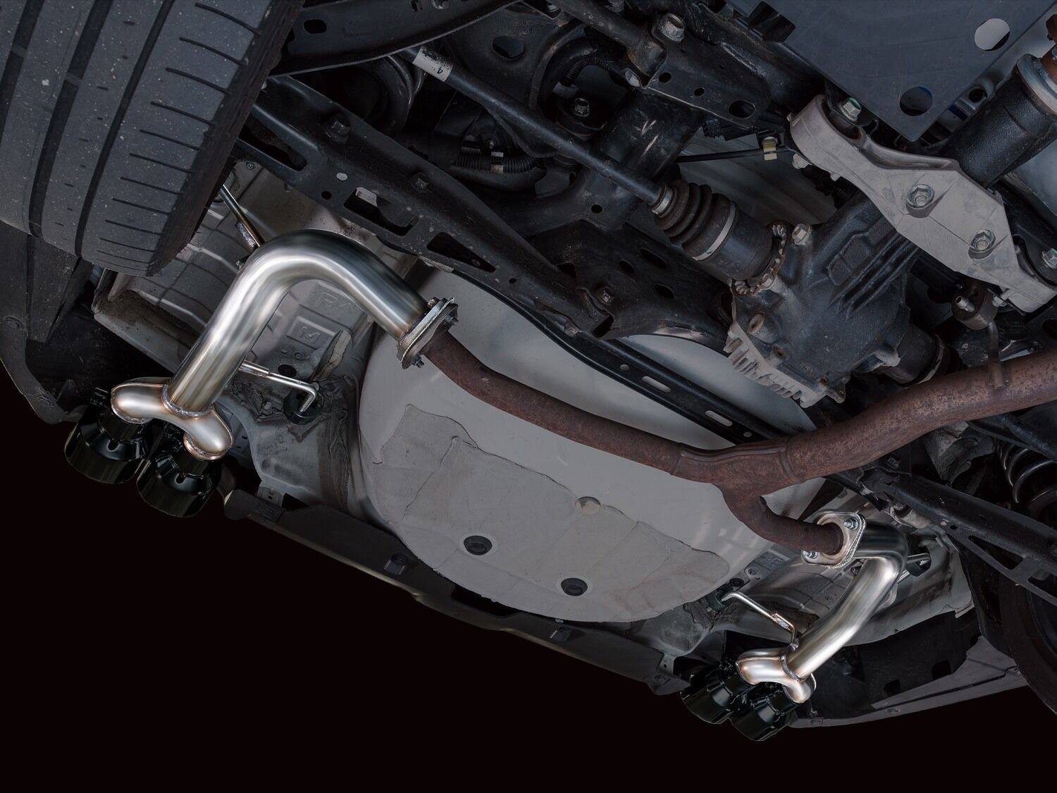AWE Tuning 22-26 Subaru WRX (Sedan - 2.4 - AWD) Exhaust System Kit (3020-43424) – view 10