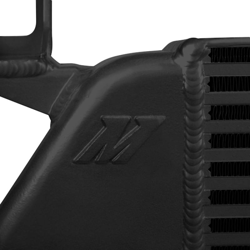 Mishimoto black bar-and-plate intercooler kit for Ford F-350 Super Duty 6.0L Powerstroke