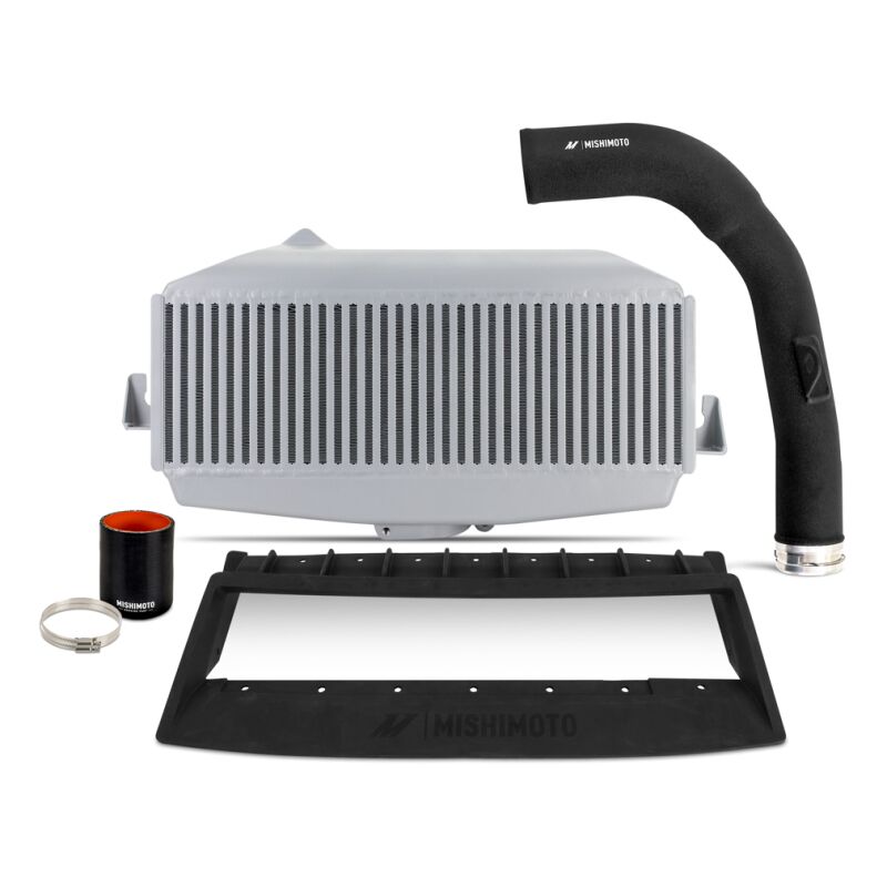 Mishimoto MMTMIC-WRX-22KSLBK Top-Mount Intercooler Kit for Subaru WRX 2022+