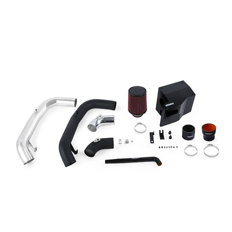 Mandrel-bent aluminum intake pipe included with the Mishimoto Focus ST intake kit