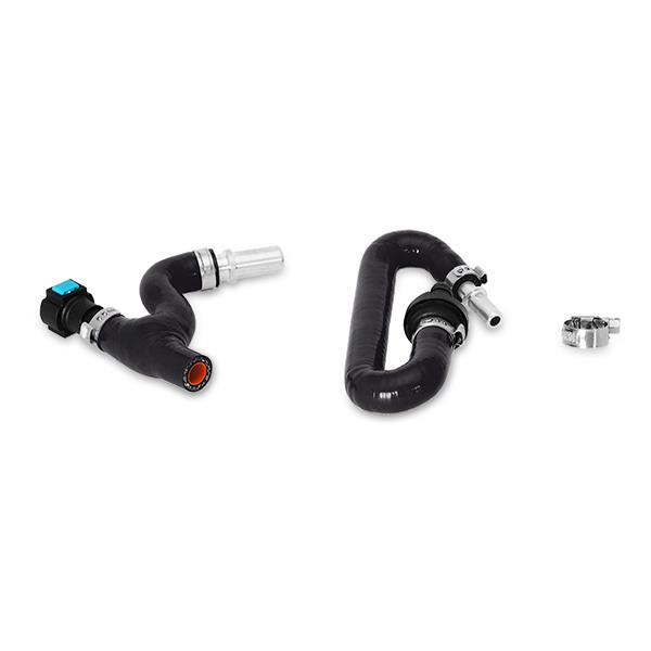 Silicone turbo inlet hose and PCV adapter included in Mishimoto Fiesta ST intake kit